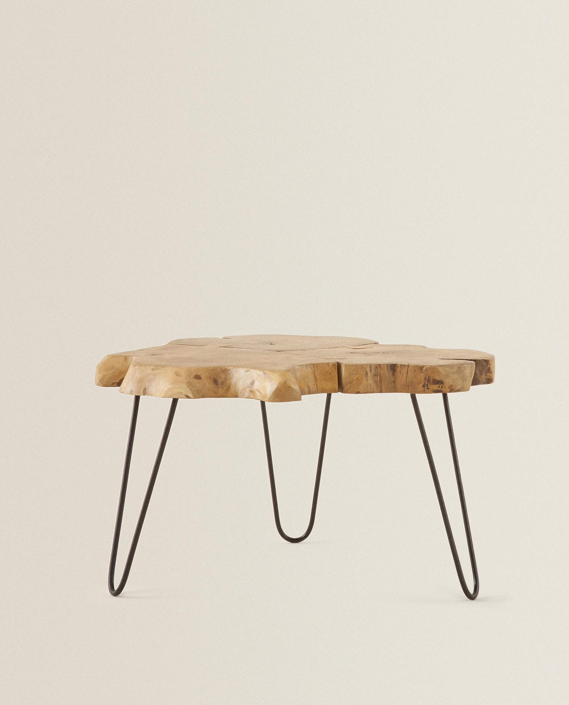 Irregular Teak Table