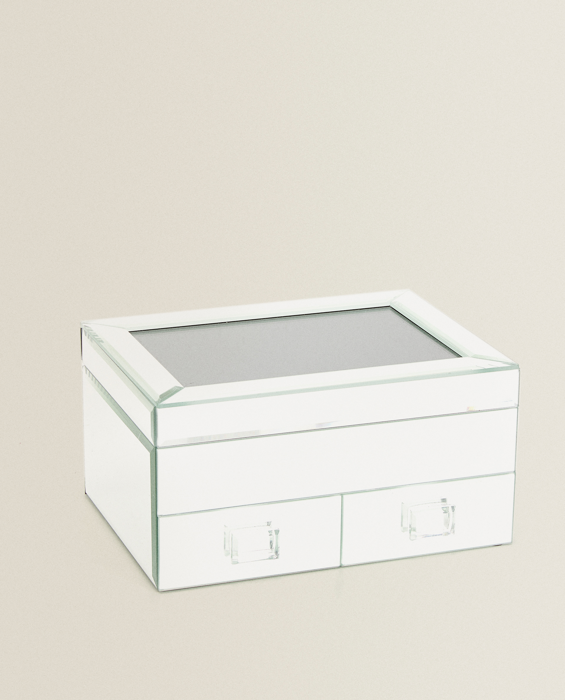 Mirrored Jewellery Box With Drawers Jewellery Boxes Decoration