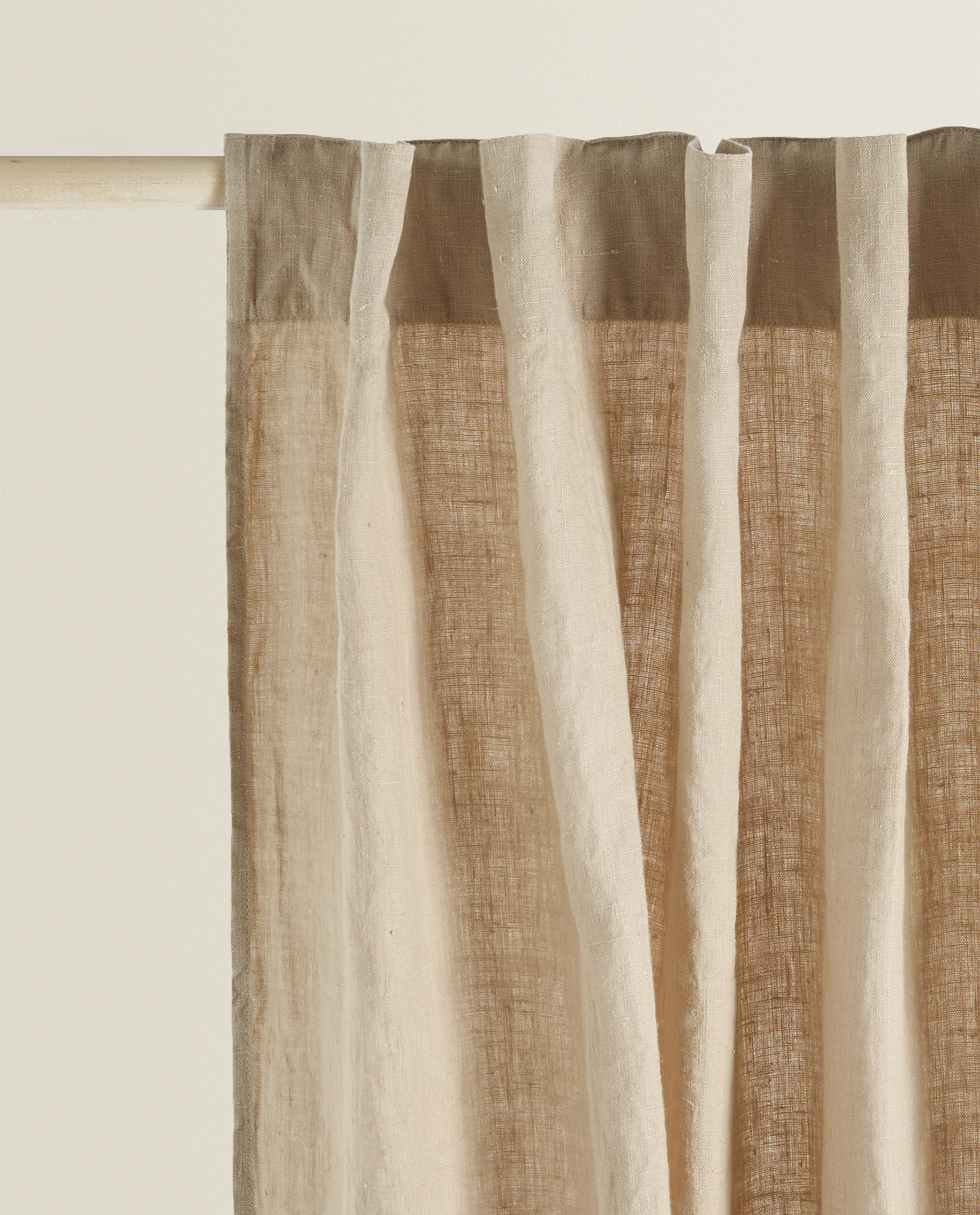 Linen Curtain Rugs Textiles Shop By Product Zara Home Qatar