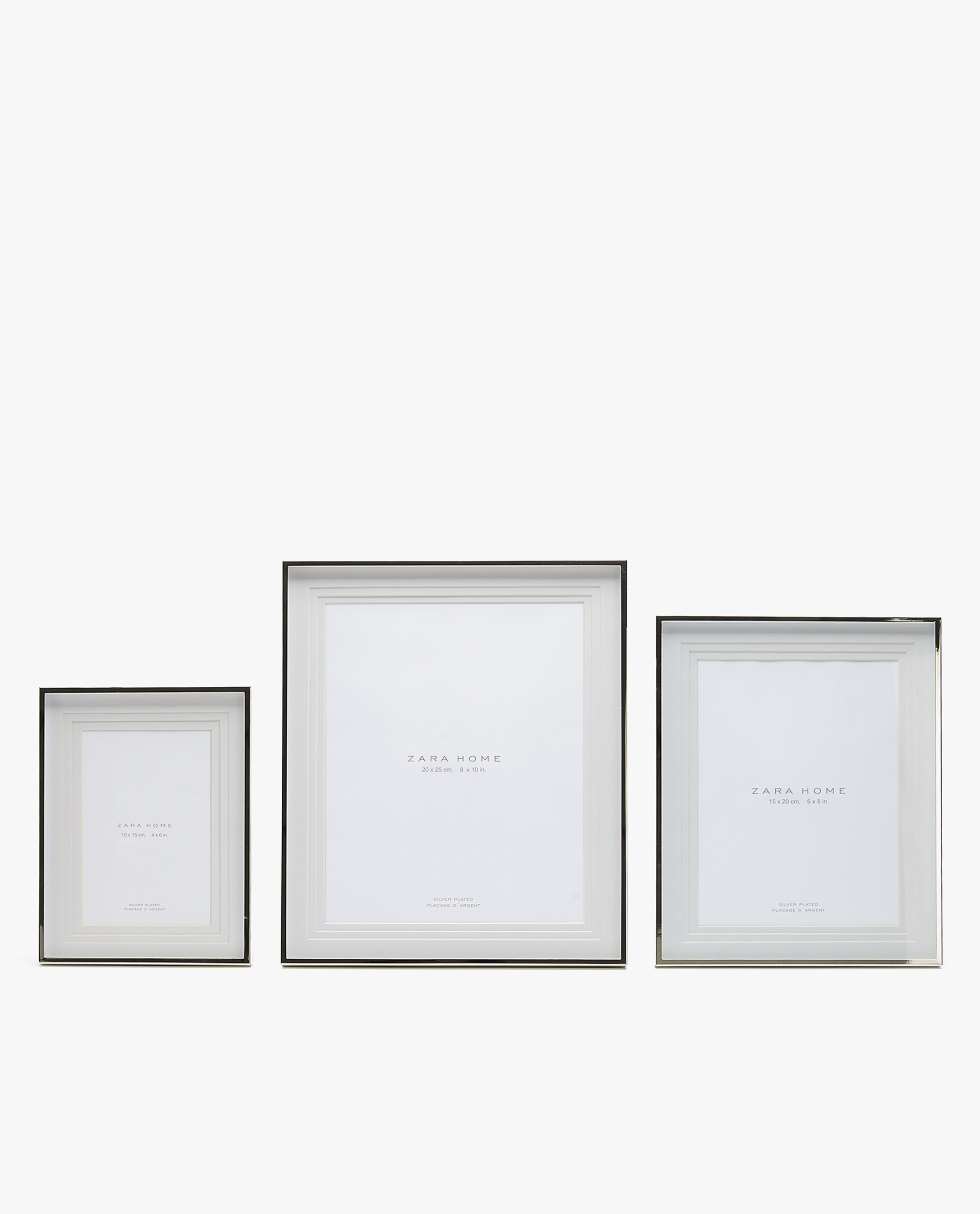 Metal Frame With Triple Passe Partout See All Photo Frames Metal Frame