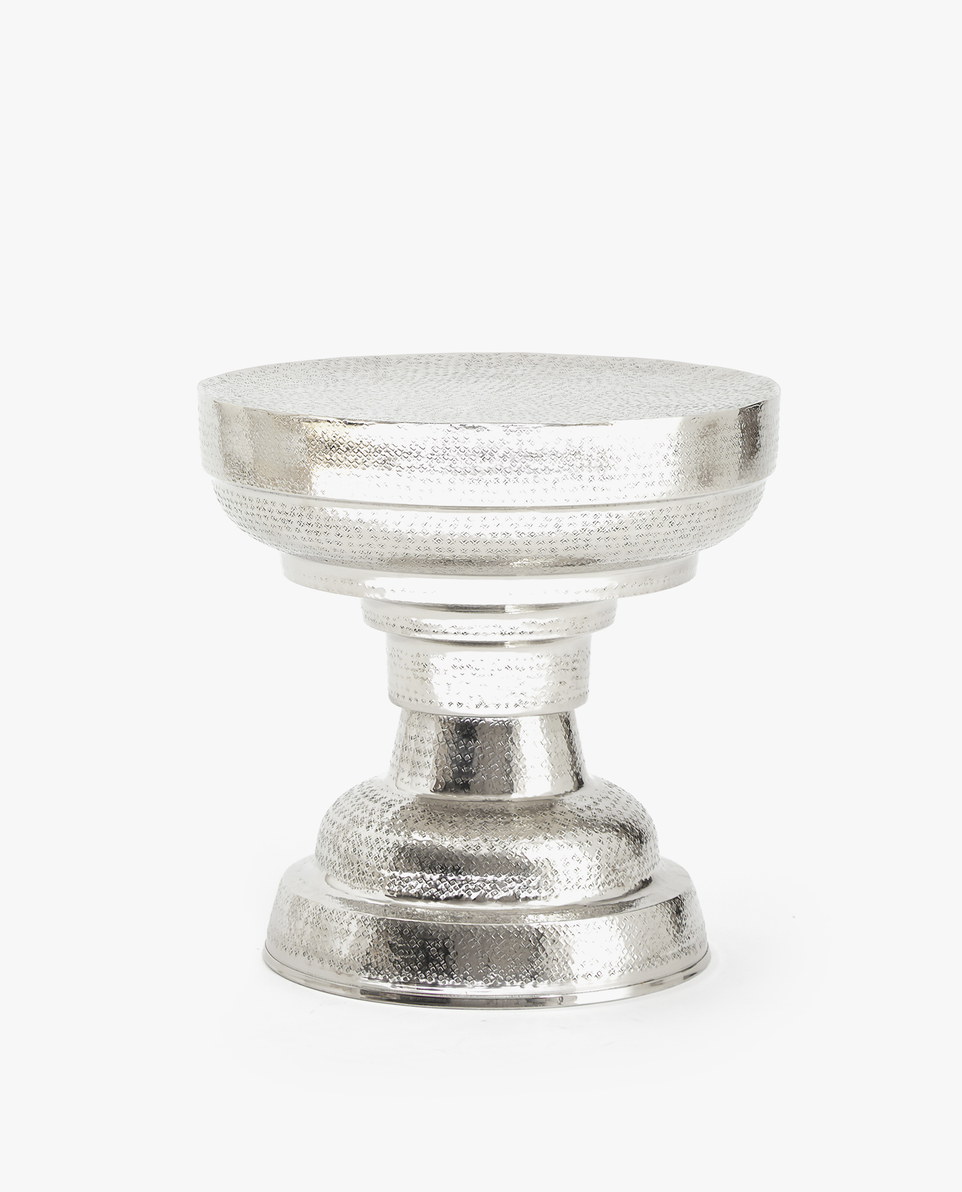 Hammered Side Table