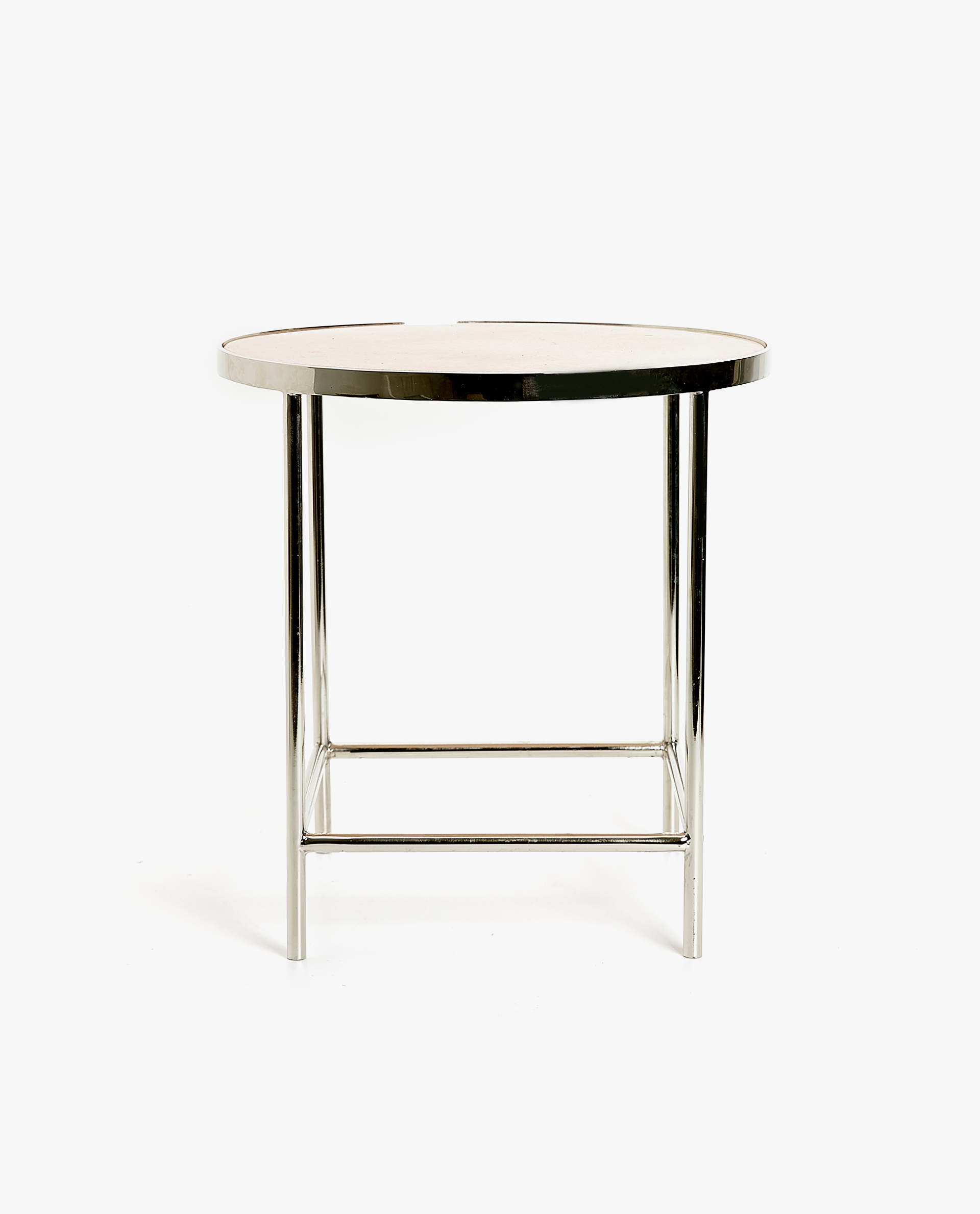 Pink Marble Side Table