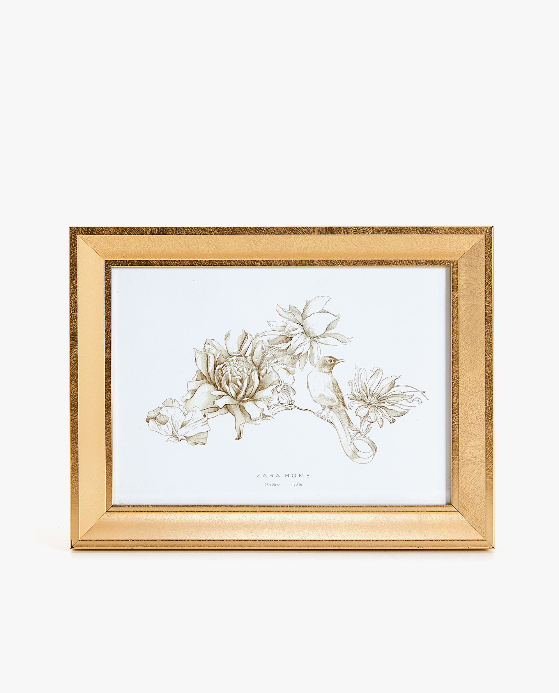 Scored Effect Golden Frame