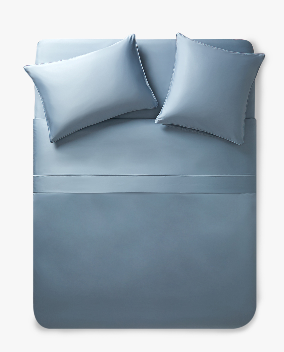 500 Thread Count Sateen Duvet Cover Covers Bedroom Zara Image 1 Of The Product 500 Thread Count Sateen Duvet Cover