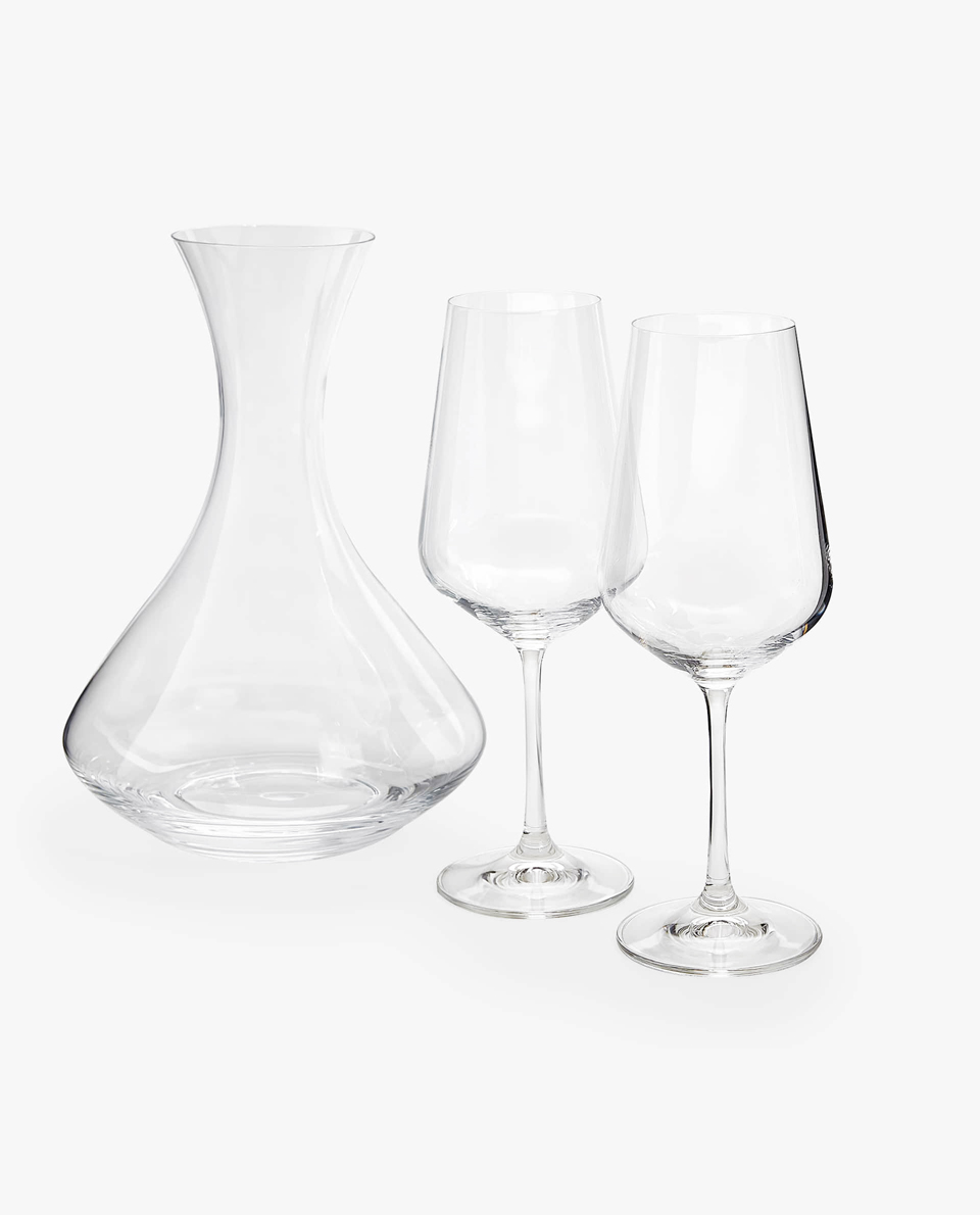 VINGLAS GLASVARER SPISESTUE Zara Home Danmark