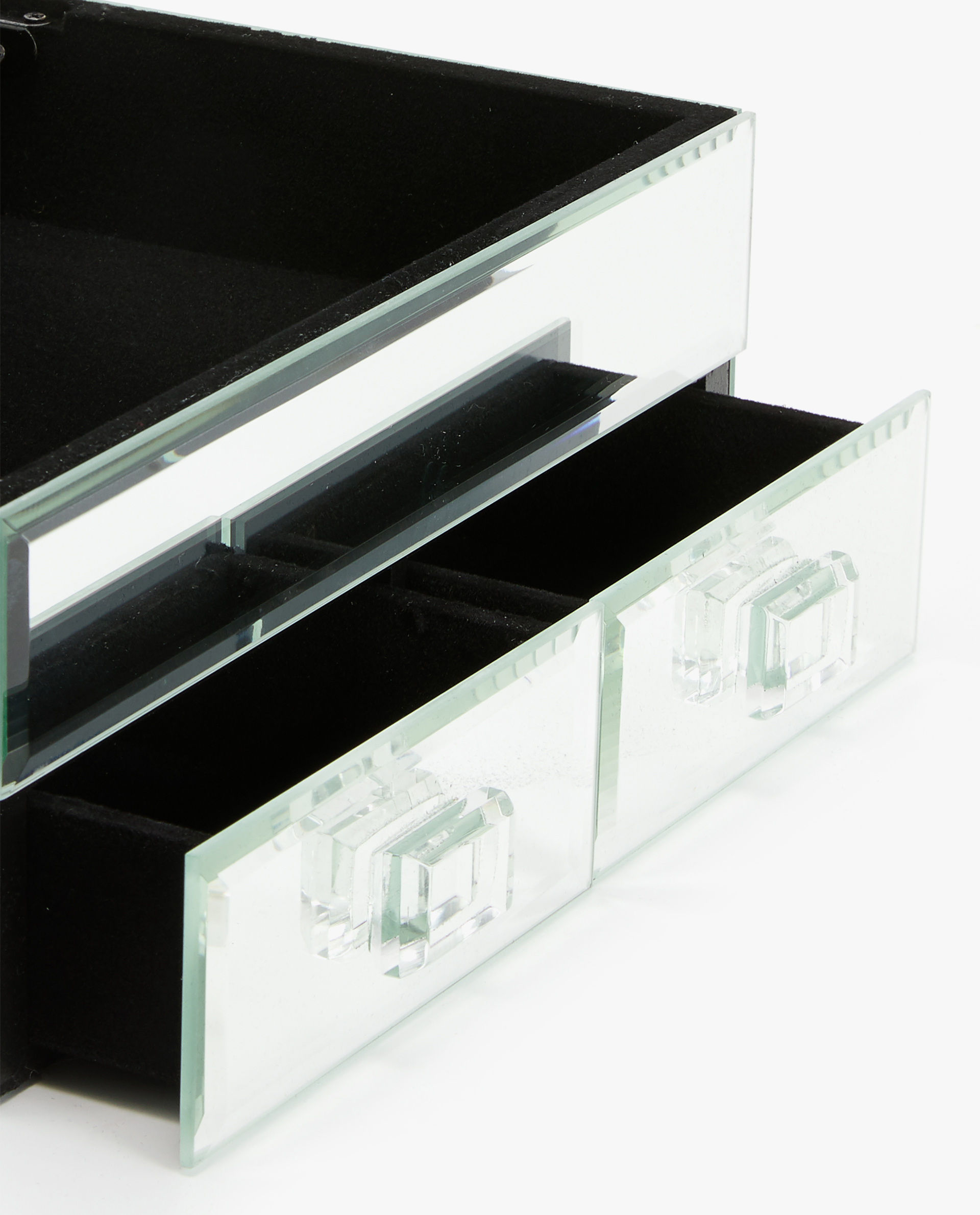 Image 5 Of The Product Mirrored Jewellery Box With Drawers Image 5 Of The Product Mirrored Jewellery Box With Drawers