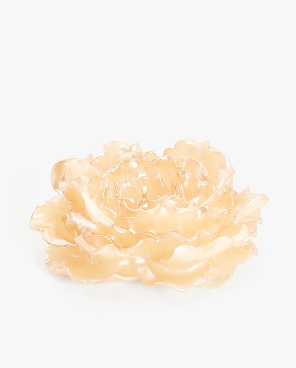 Shoptagr Kerze In Blumenform Kerzen Dekoration By Zara Home