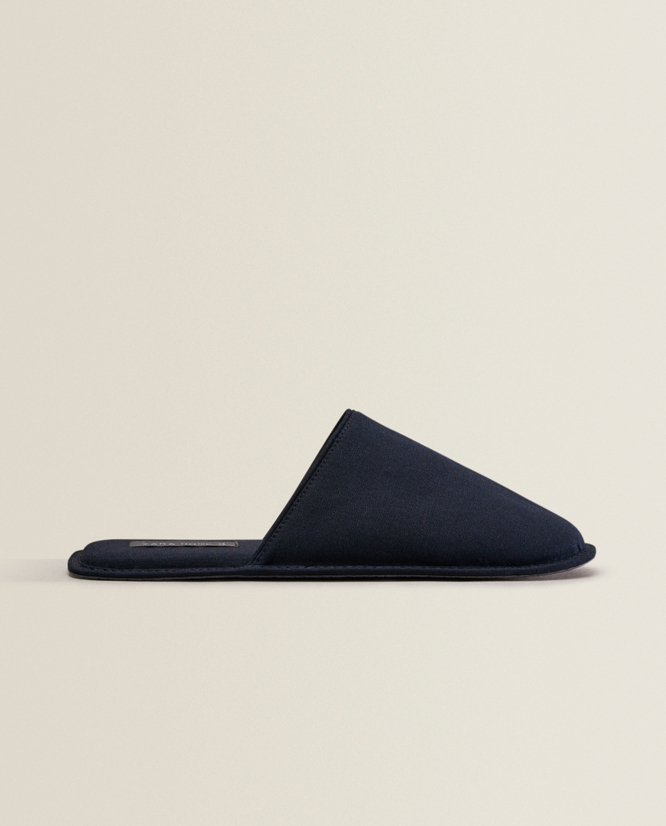 LINEN SLIPPERS - CLOTHING - CLOTHING 
