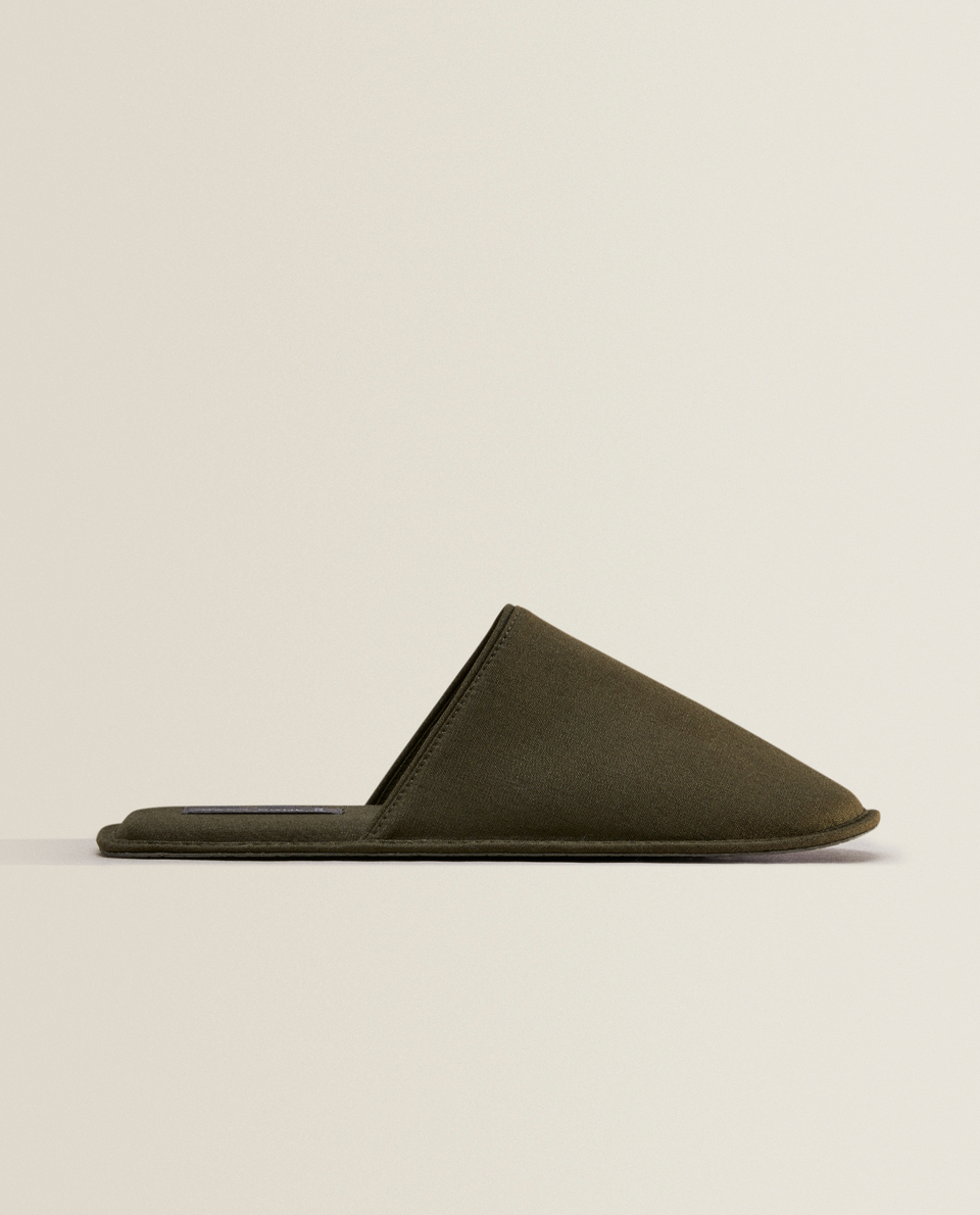 Slippers femme zara discount