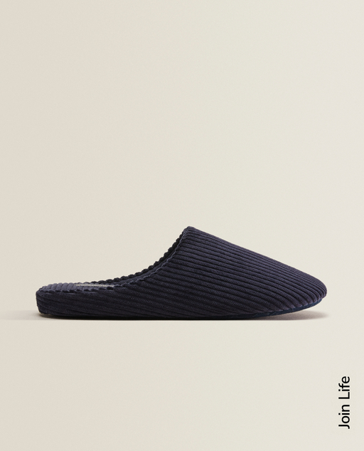 corduroy slippers