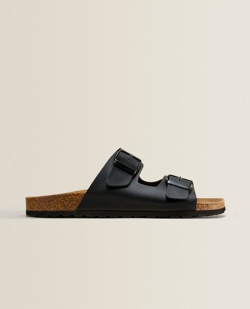 clear sandals block heel