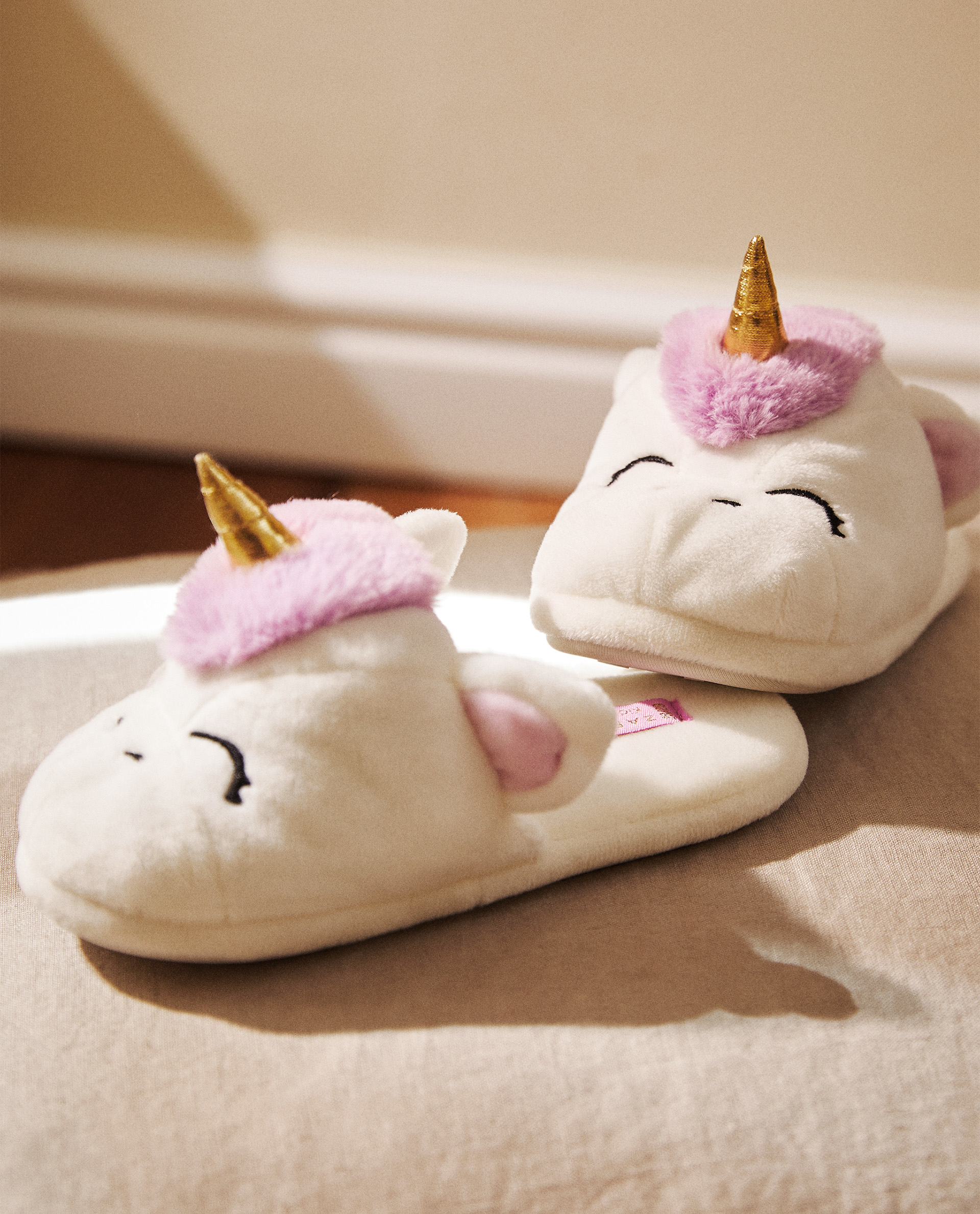 zara girls slippers