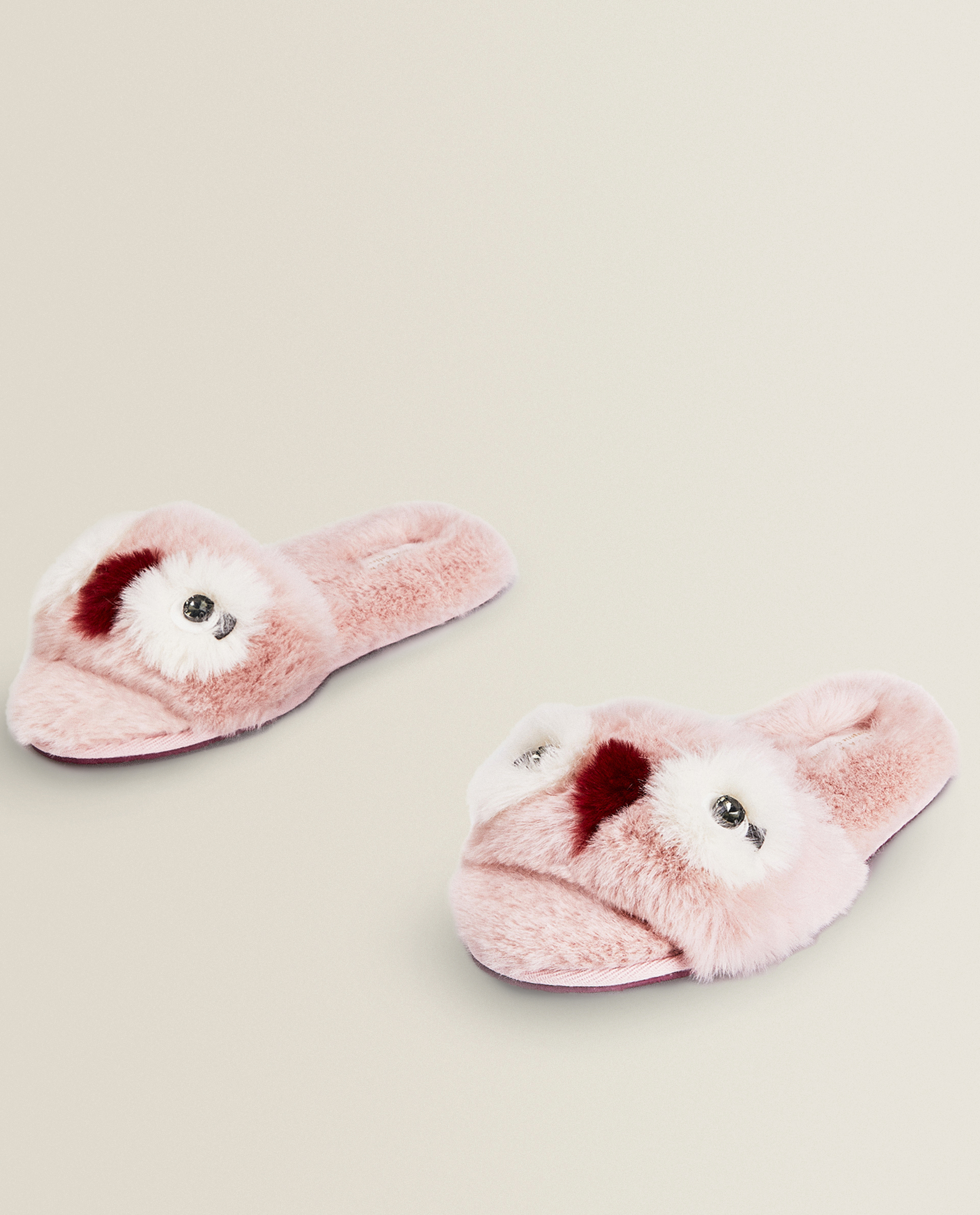 furry animal slippers