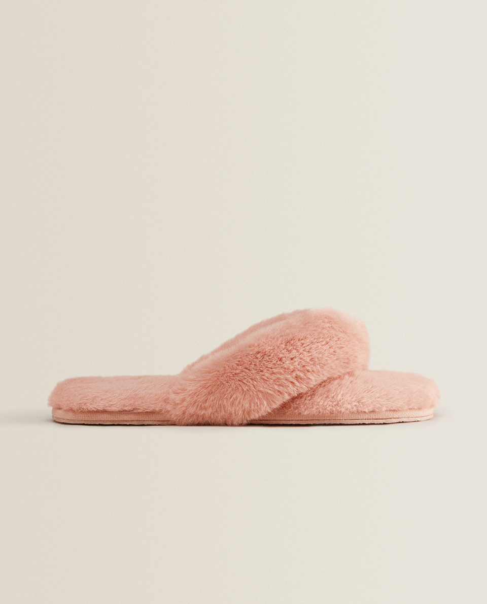 zara home womens slippers