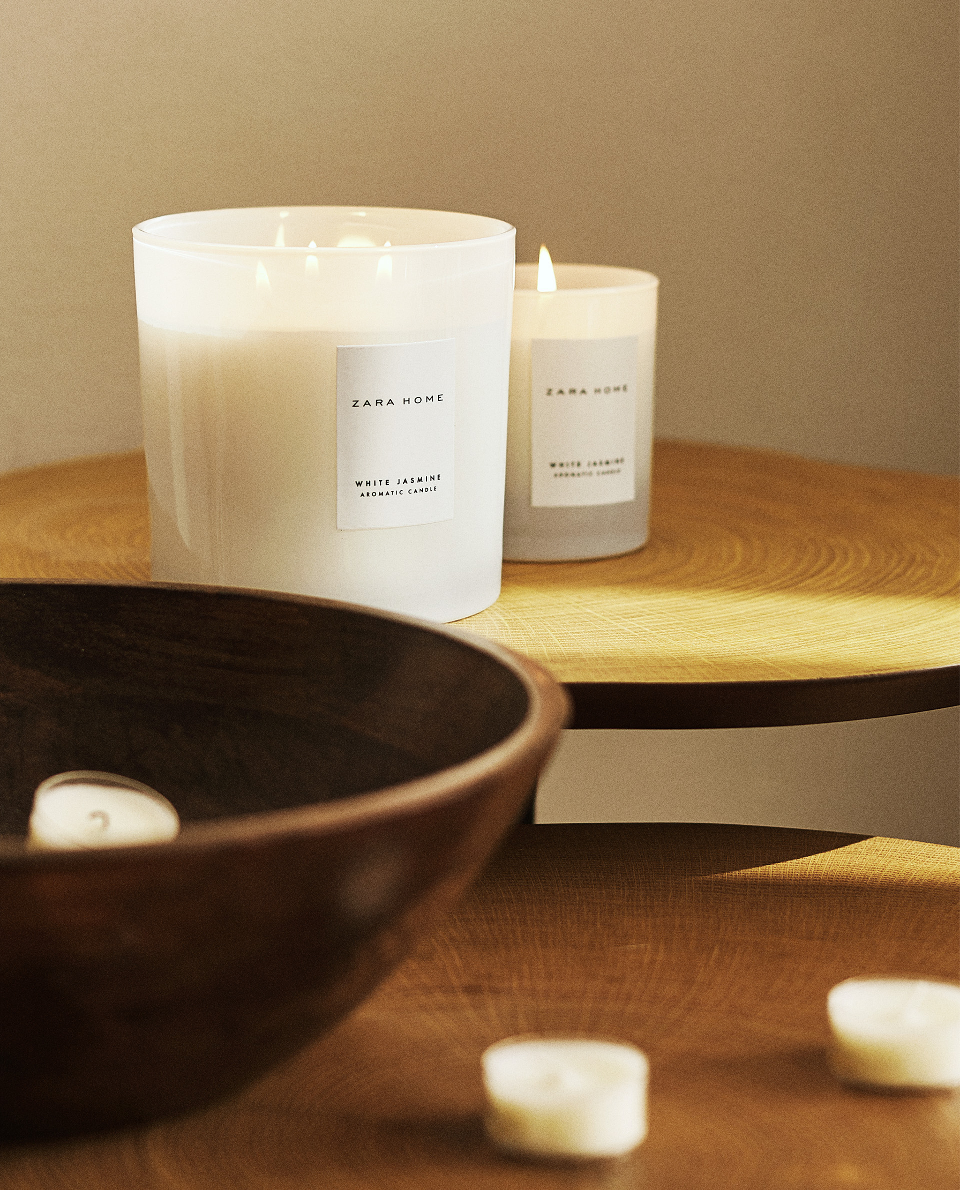 White Jasmine Aromatic Candle Candles Products Fragrances Zara Home Indonesia
