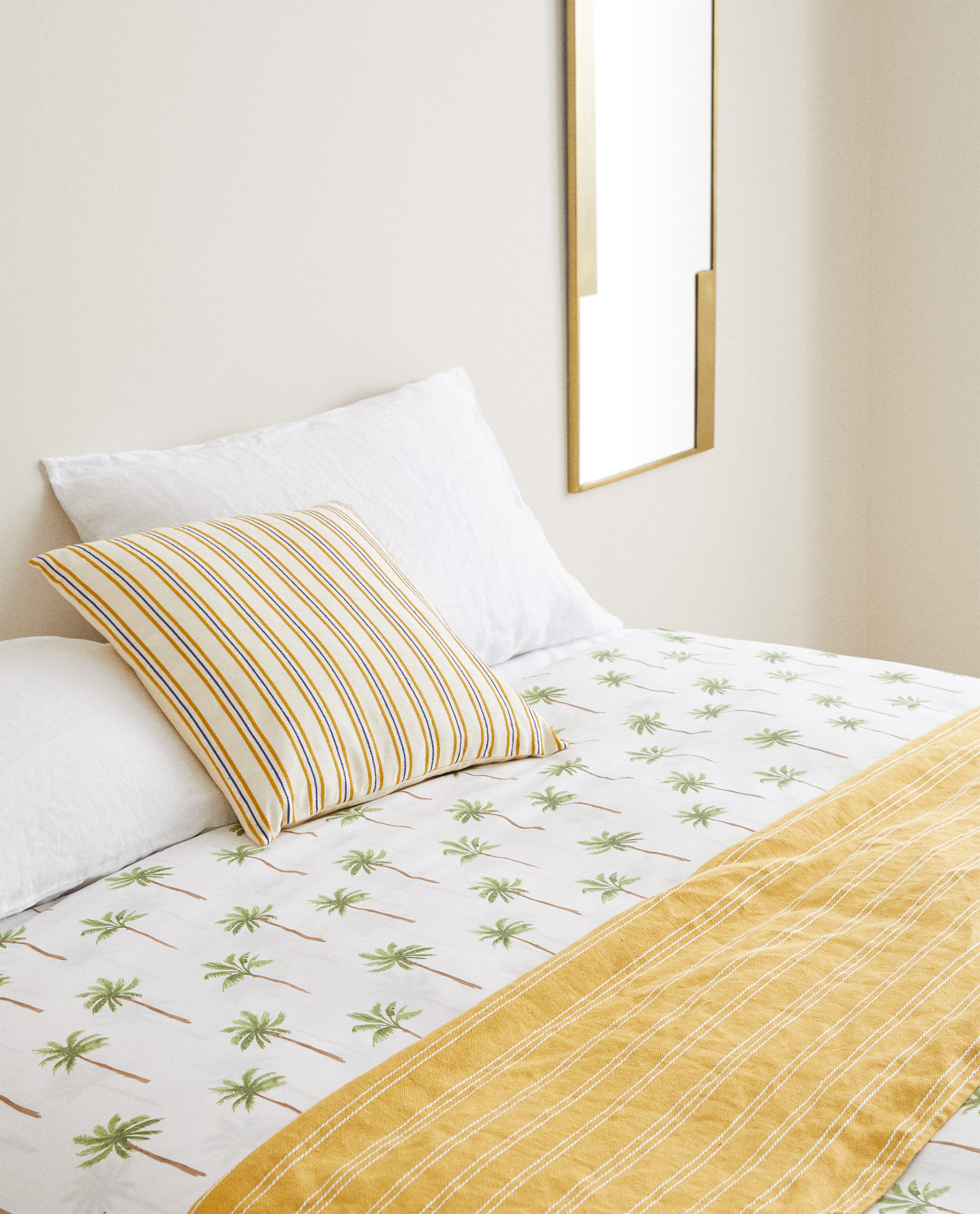 Palm Tree Print Duvet Cover Zara Home United States Of America