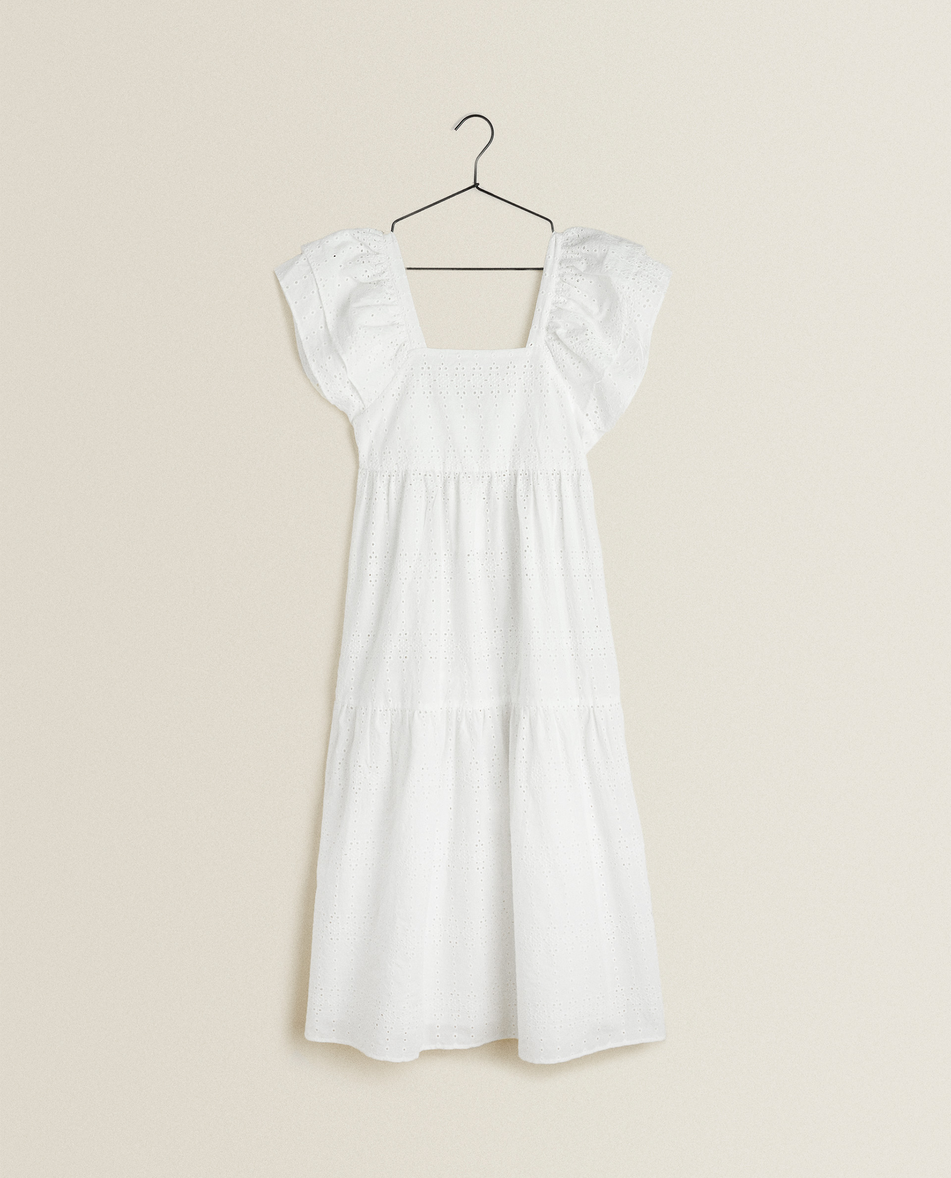 cotton dress zara