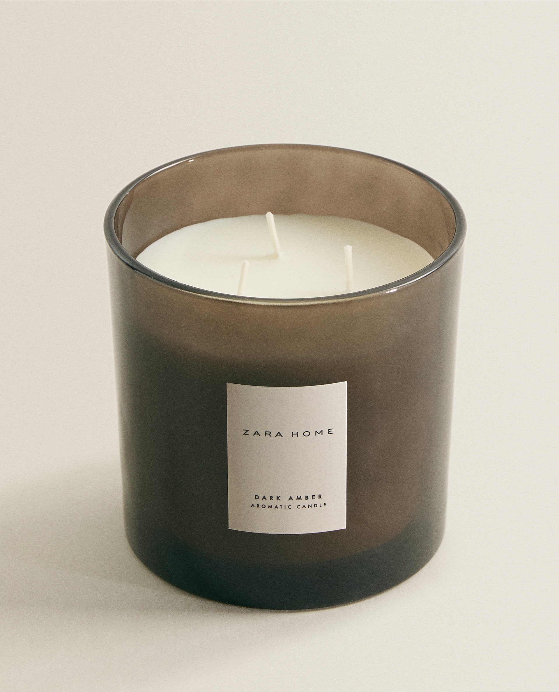 620 G) DARK AMBER SCENTED CANDLE 