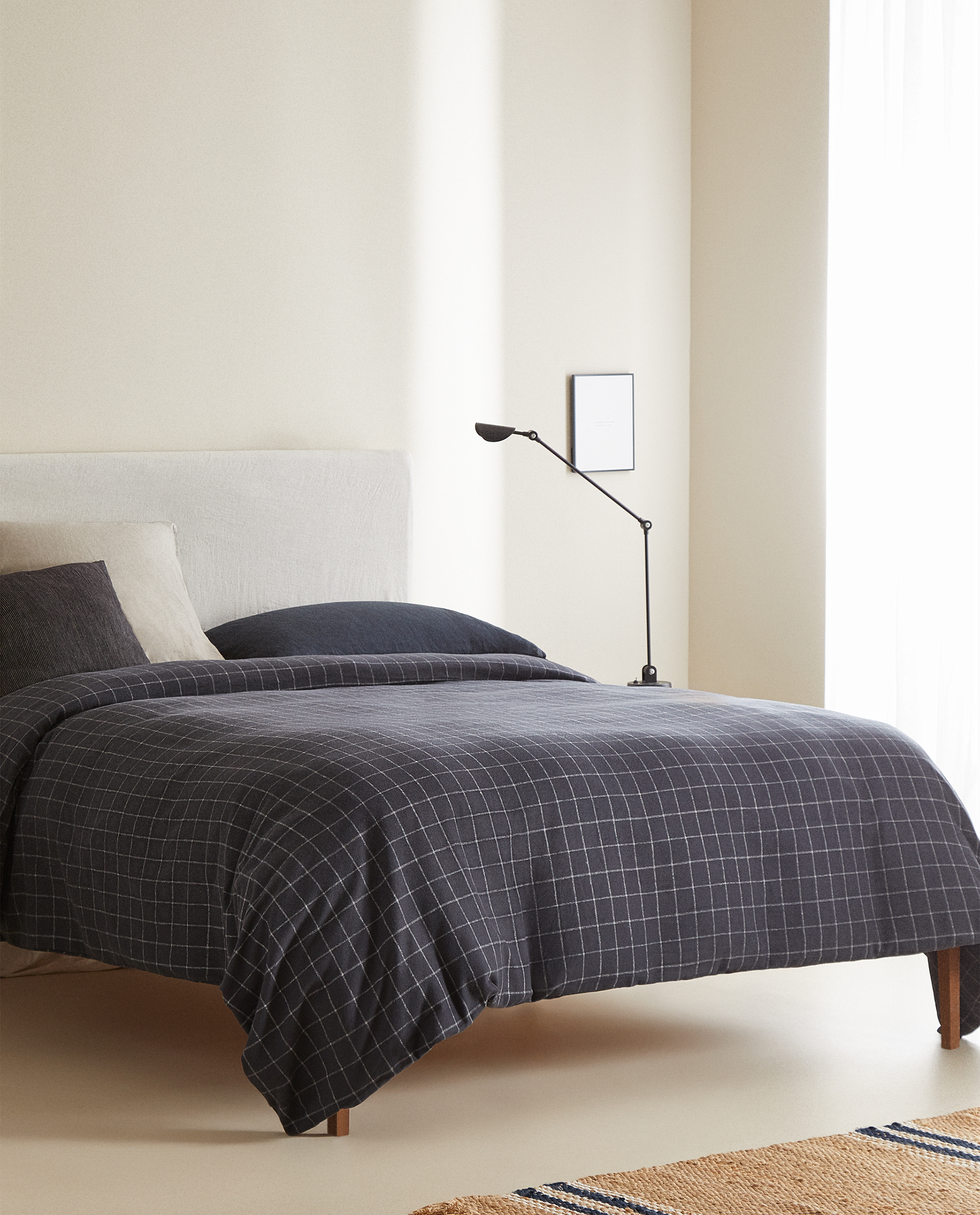 Lenzuola Da Sotto Di Flanella A Quadri Lenzuola Da Sotto Biancheria Da Letto Camera Zara Home Italia