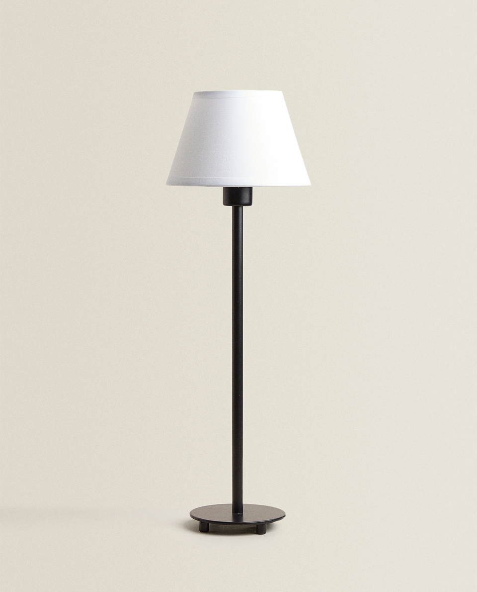 zara home table lamp