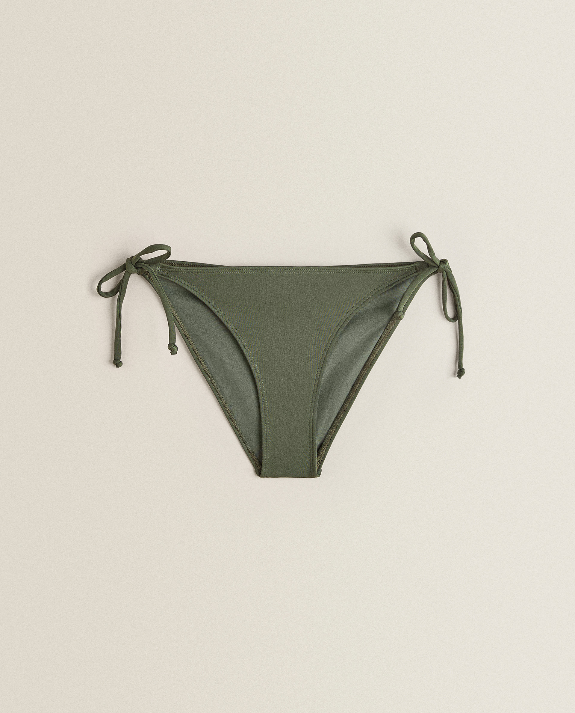 dark green bikini bottoms