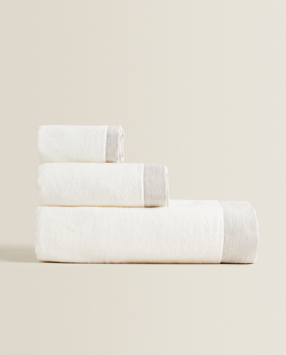 Bathroom towels Zara Home