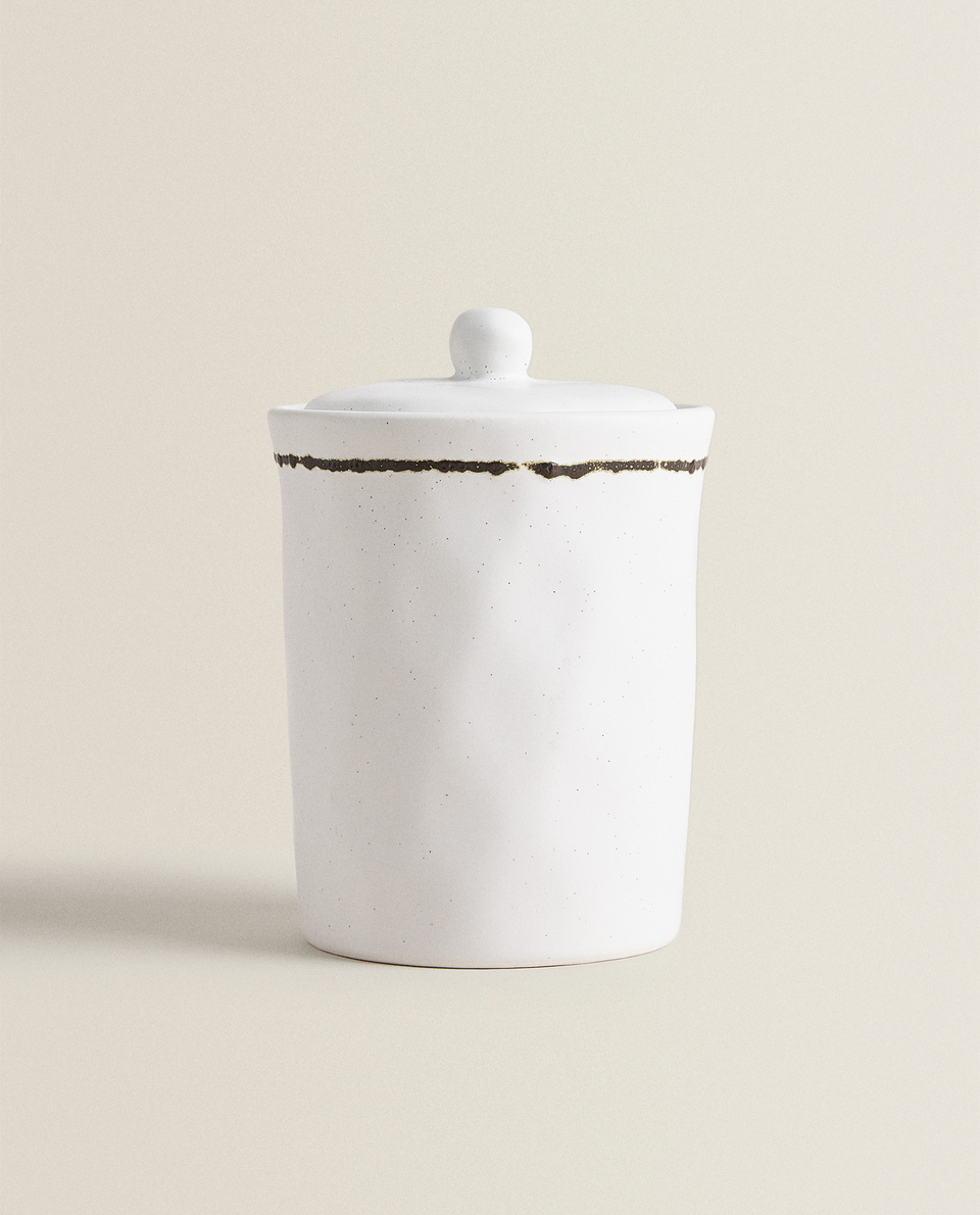 Ceramic Jar Toiletry Bags Accessories Clothing Footwear Zara Home Qatar