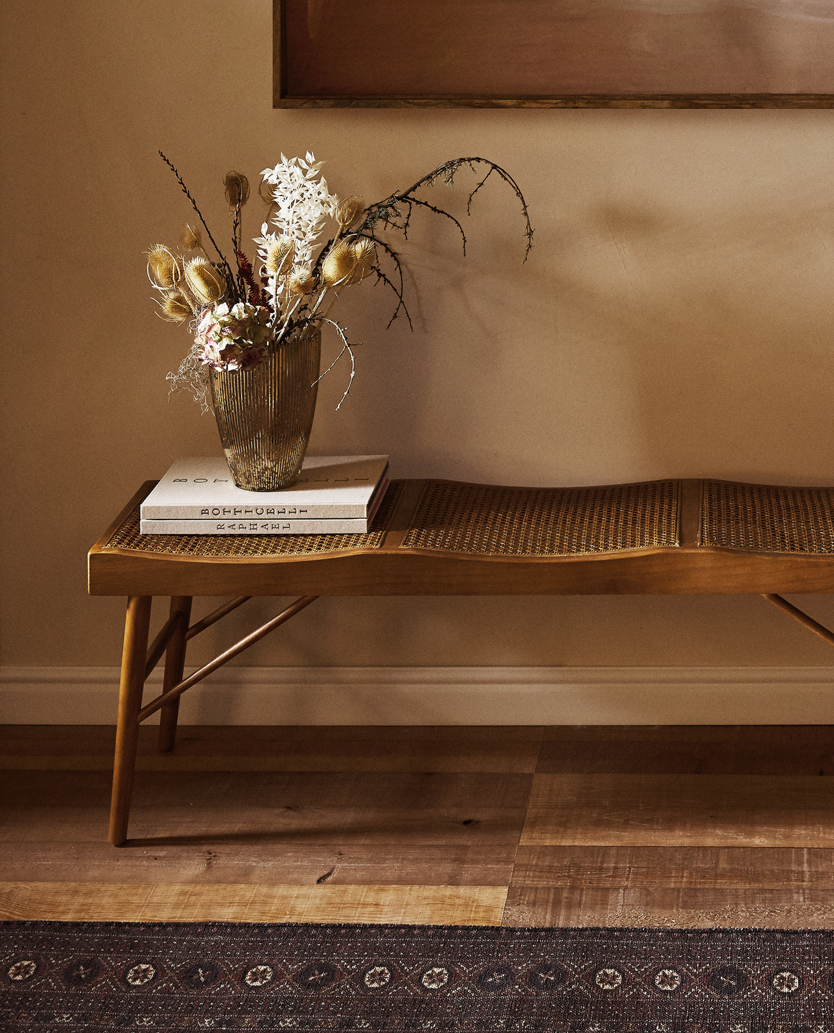 Very Goods WOOD AND RATTAN BENCH FURNITURE BEDROOM Zara Home United States of America