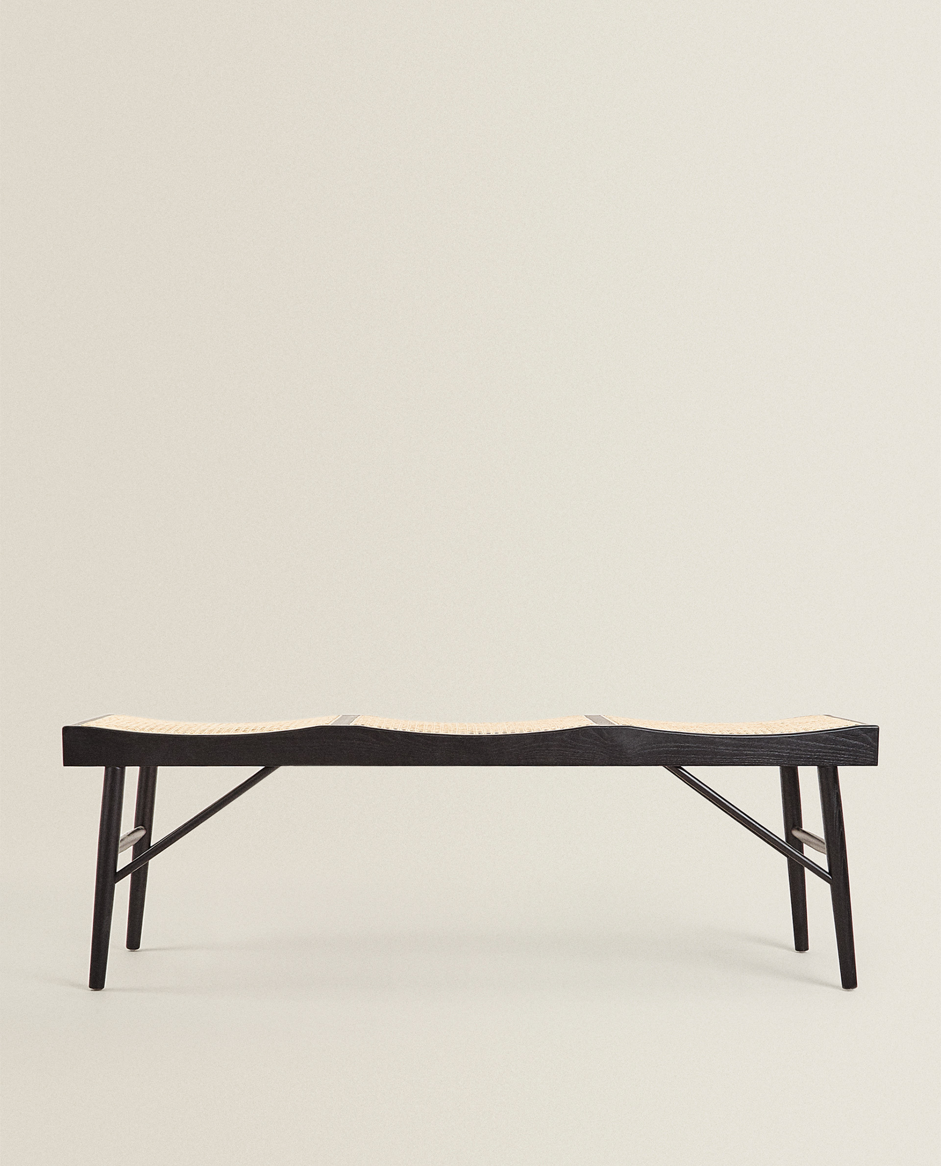 Banc Bois Et Rotin Collection Nouveautes Zara Home France