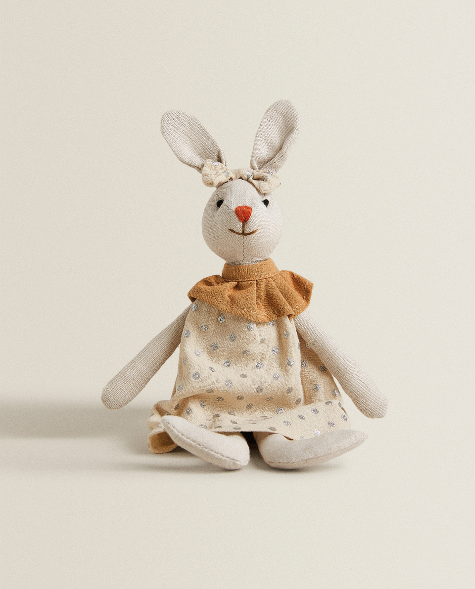 conejo peluche zara home