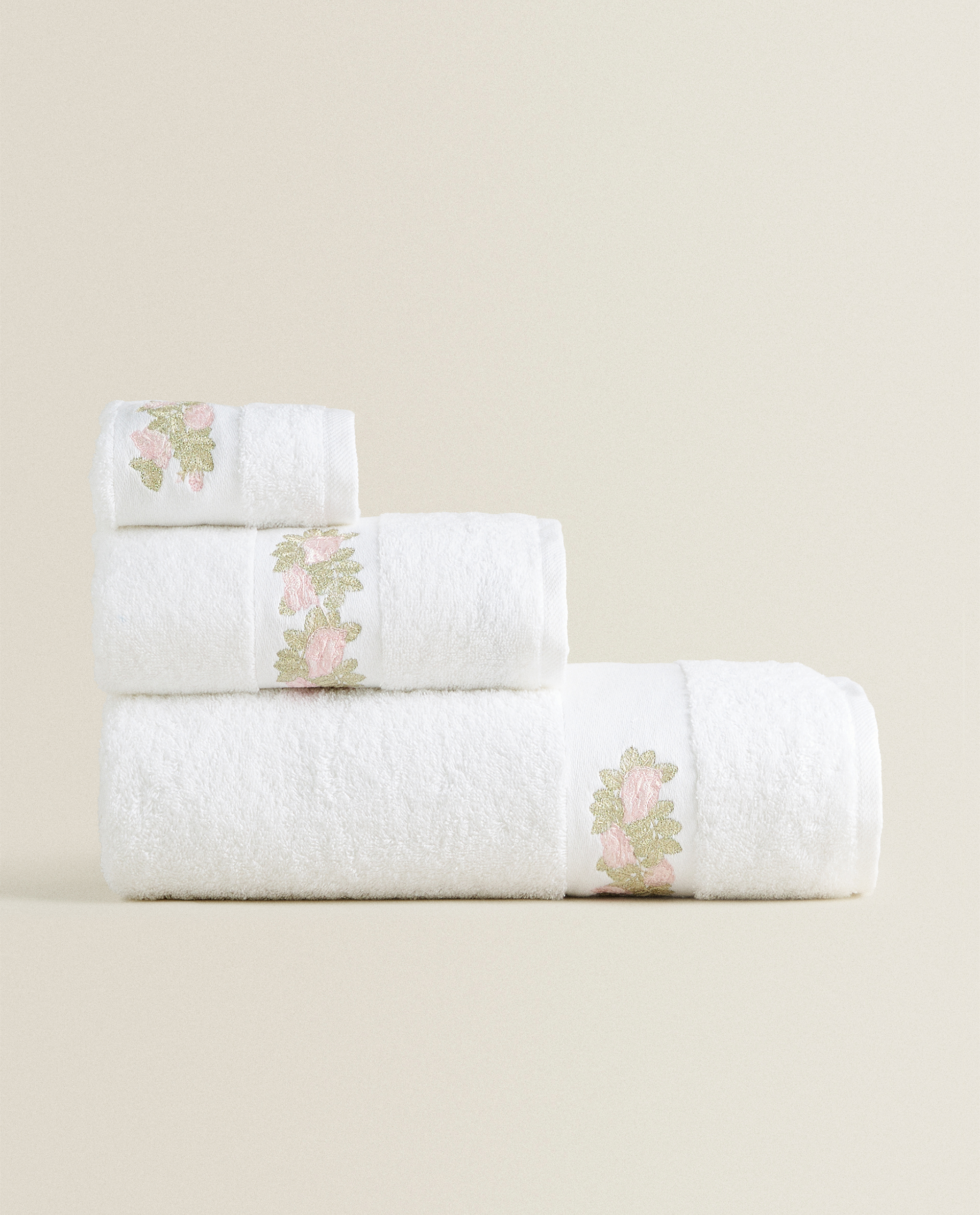 floral towels