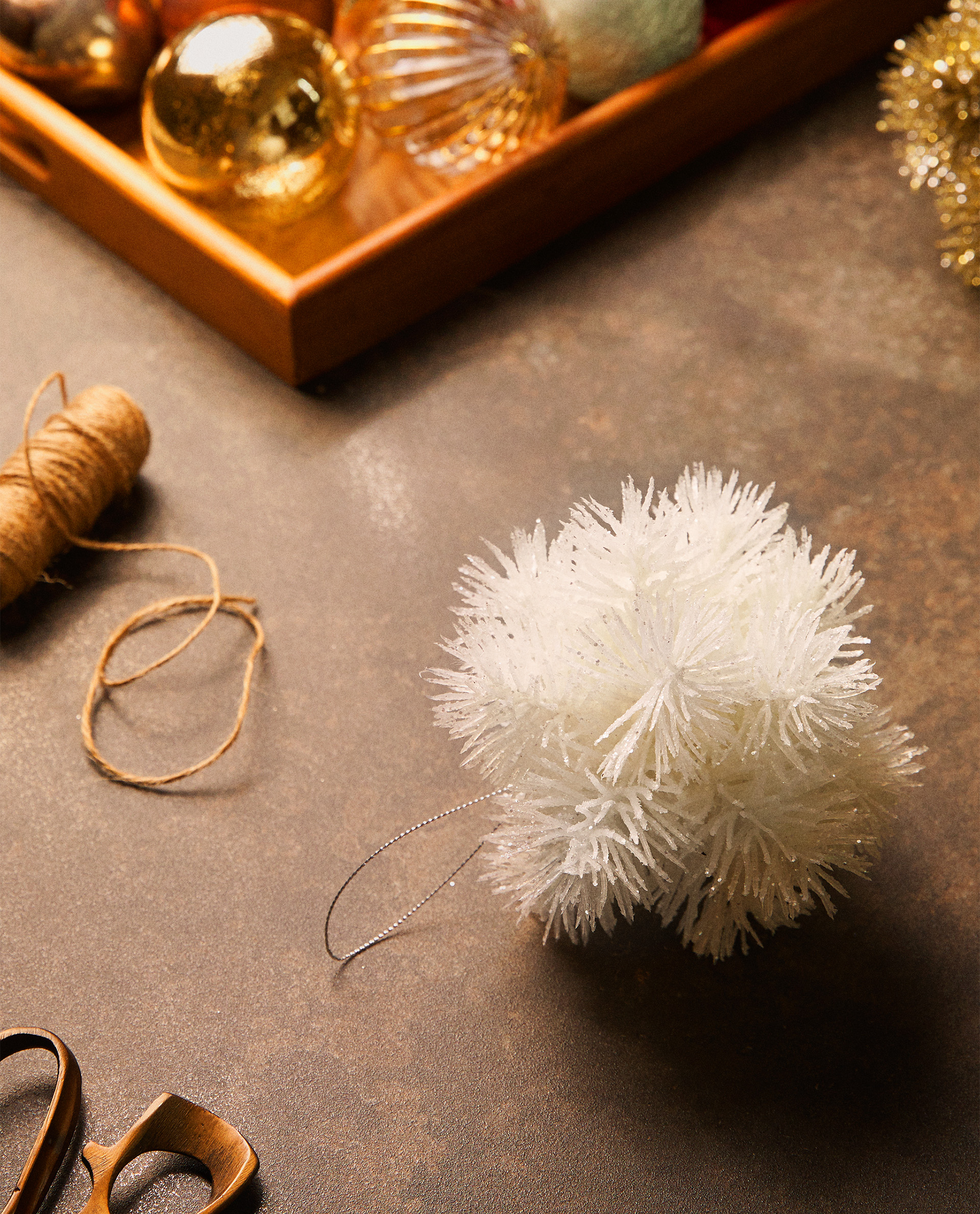 Coral Christmas Decoration Zara Home Greece