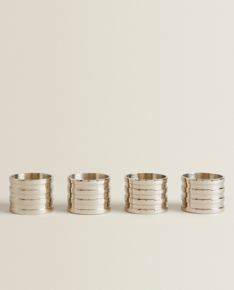 NAPKIN RINGS TABLE ACCESSORIES DINING Zara Home United Kingdom