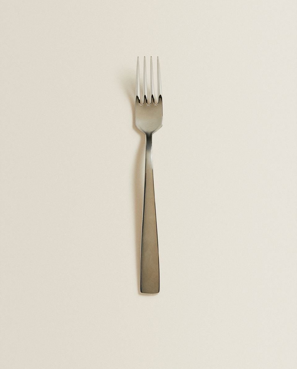 Table Fork With Shiny Finish Look The Art Of Color Zara Home Zara Home Turkiye Turkey