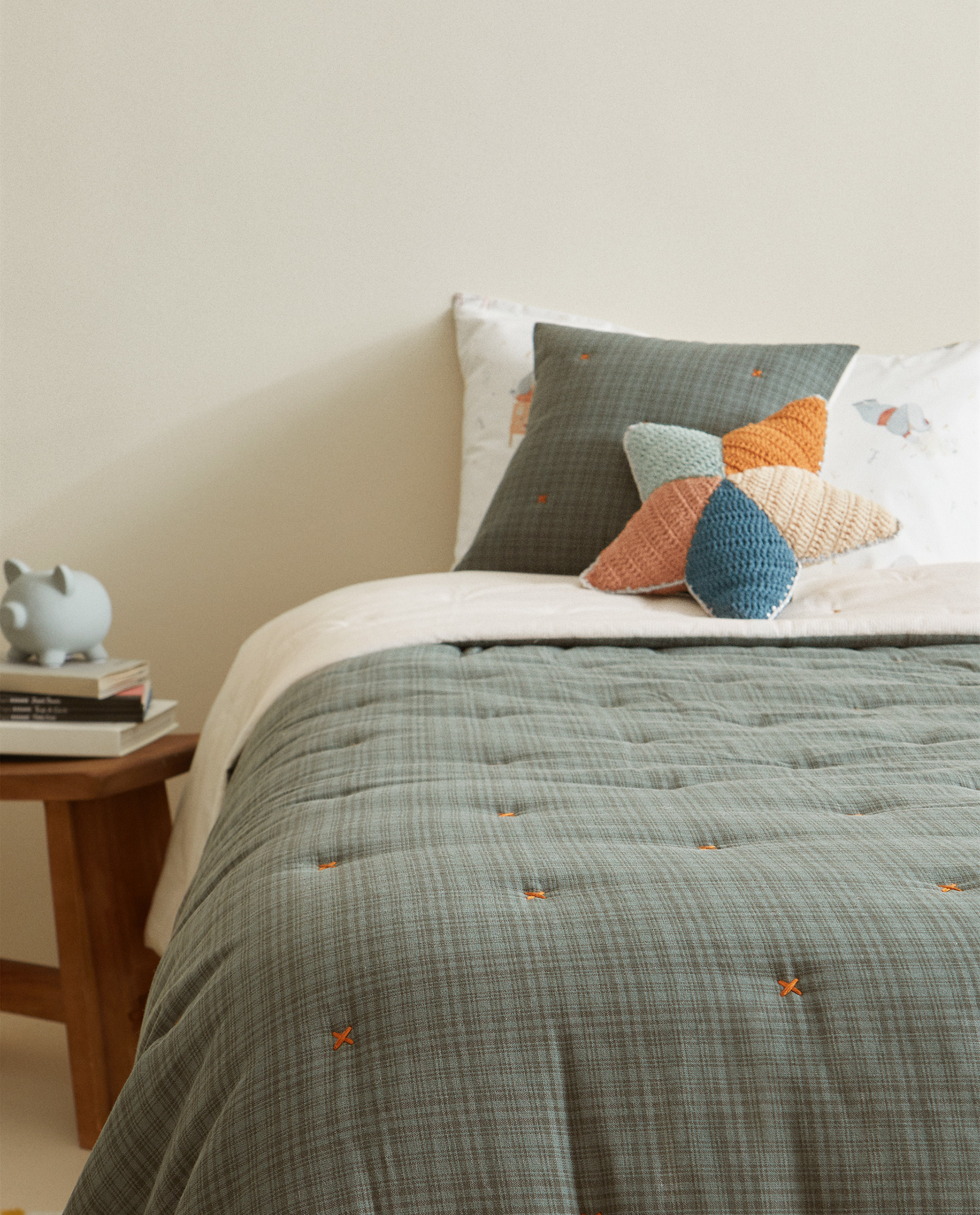 Trapunta Double Face A Quadri Trapunte E Copriletti Camera Bambini Zara Home Italia