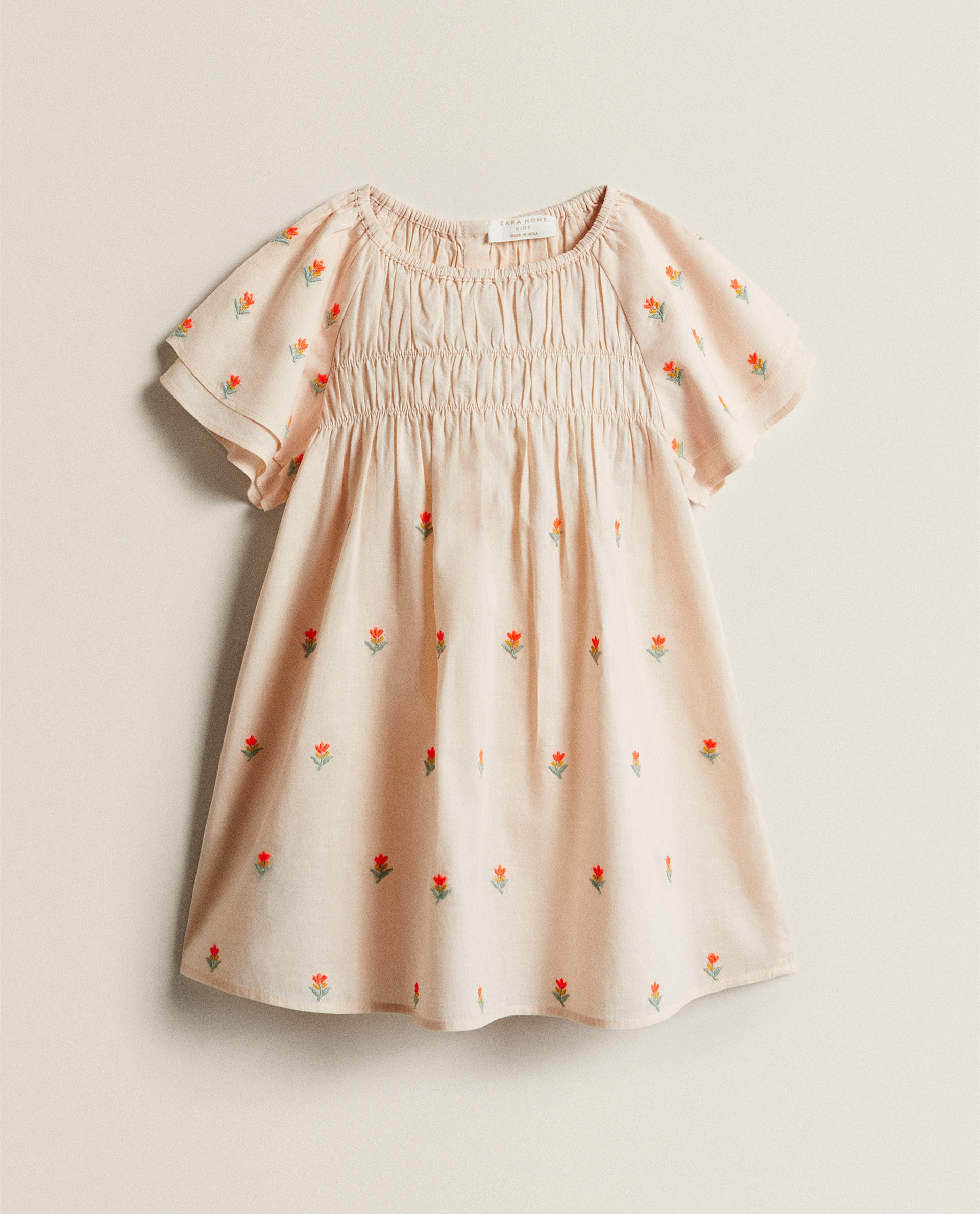 neon zara dress