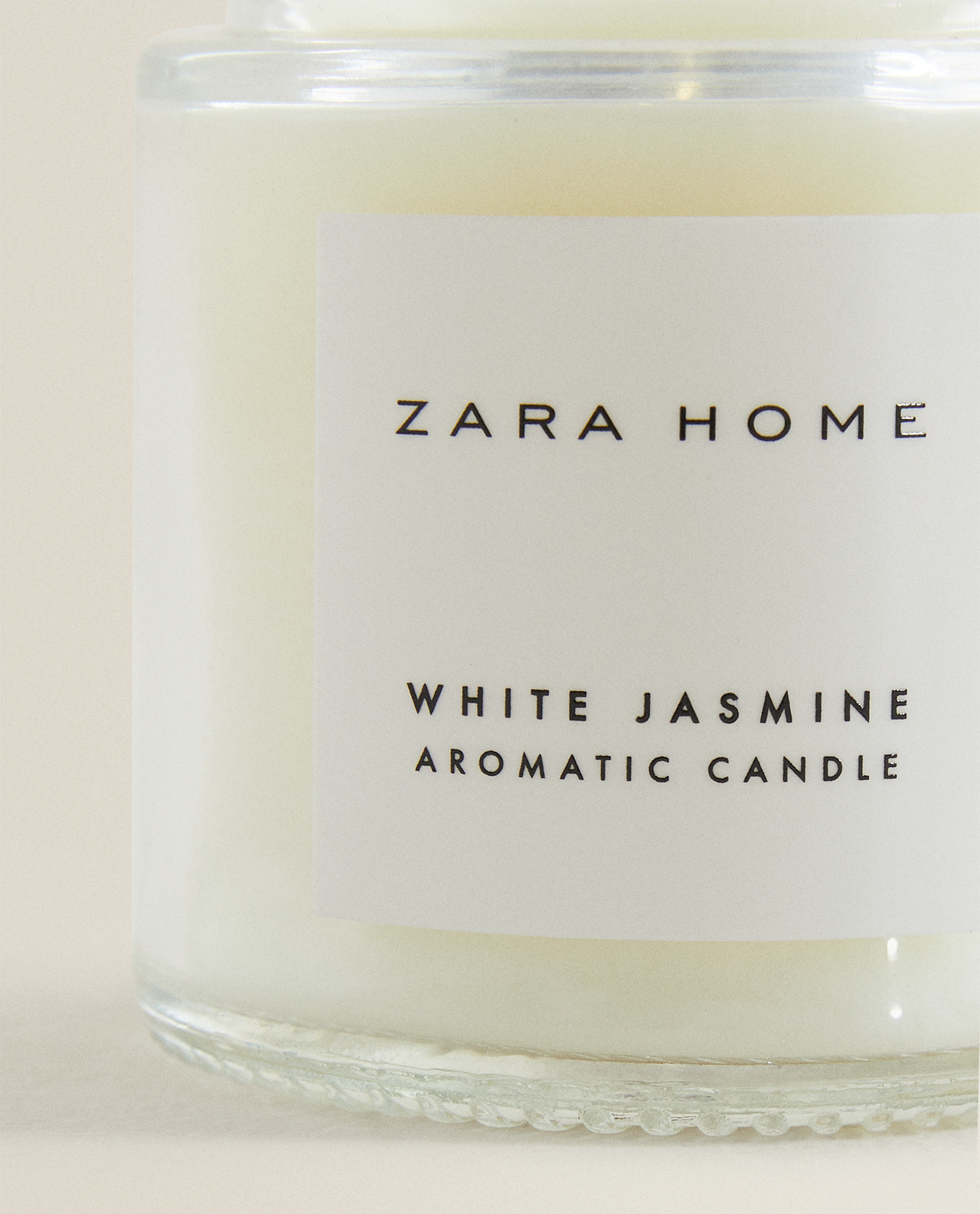 zara home white jasmine candle