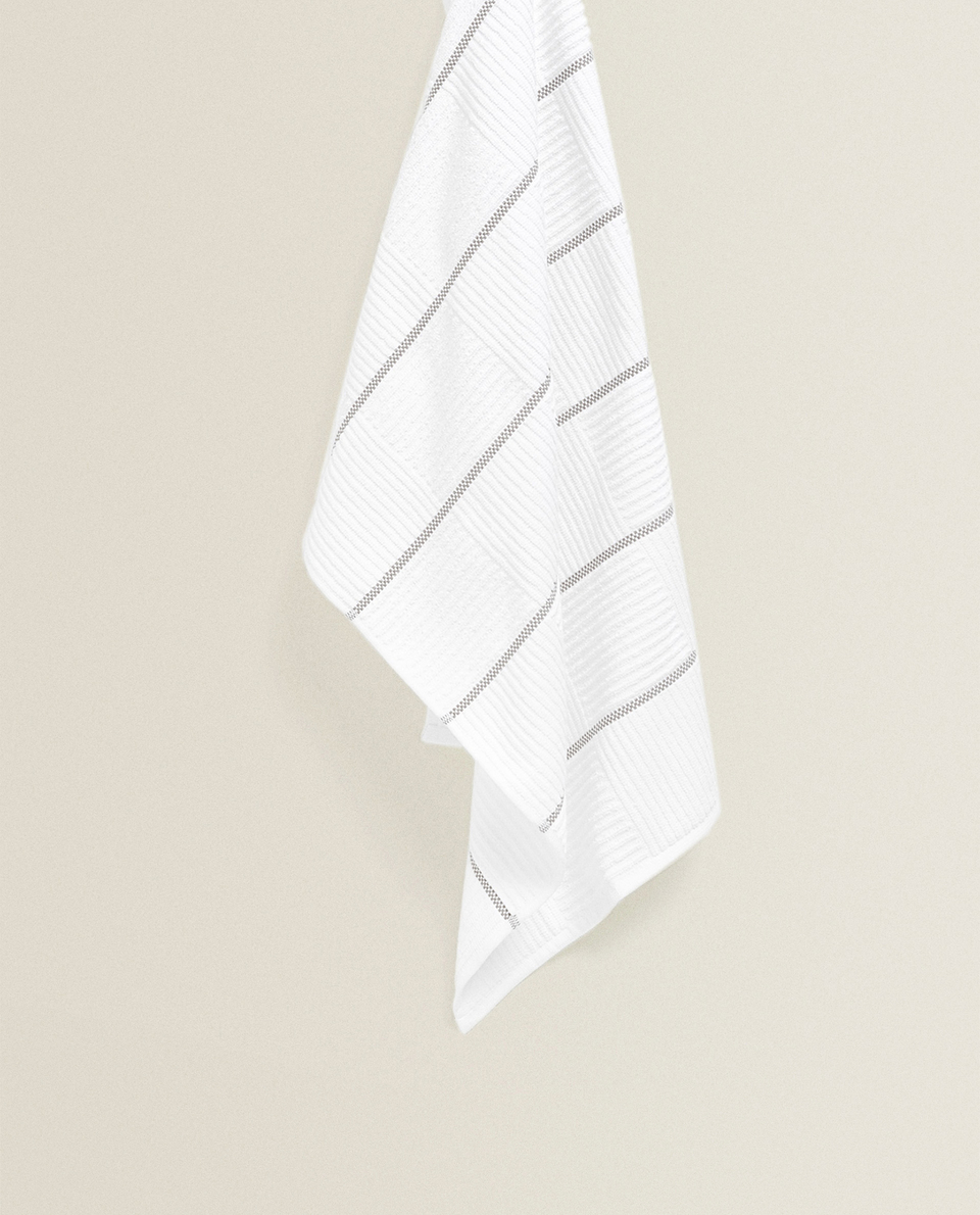 Cotton Terrycloth Tea Towel Zara Home Jordan