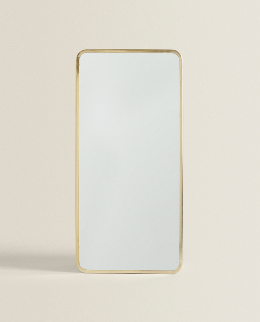 Gold Rectangular Mirror Mirrors Living Room New Collection