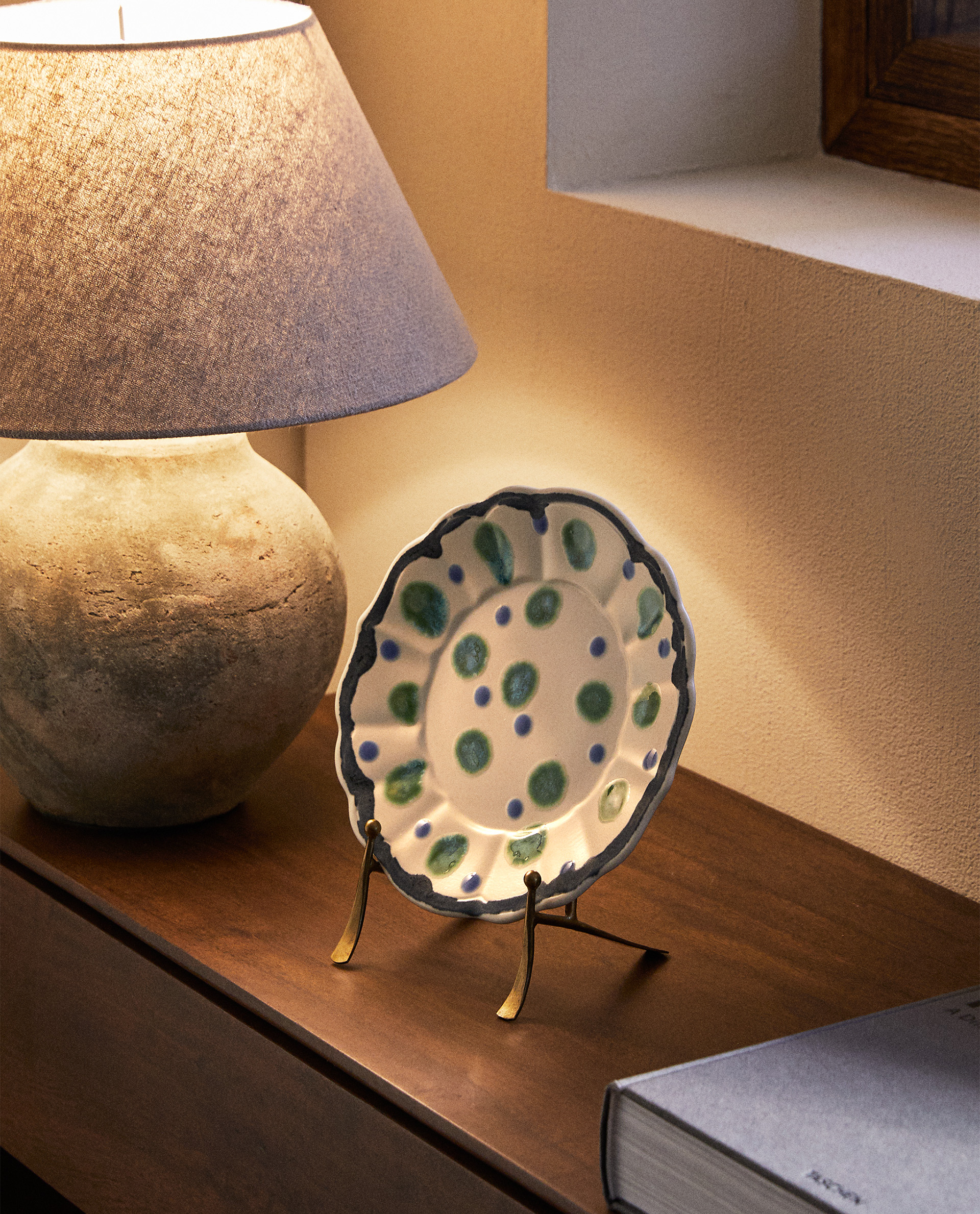 Bunter Teller Deko Accessoires Wohnzimmer Neue Kollektion