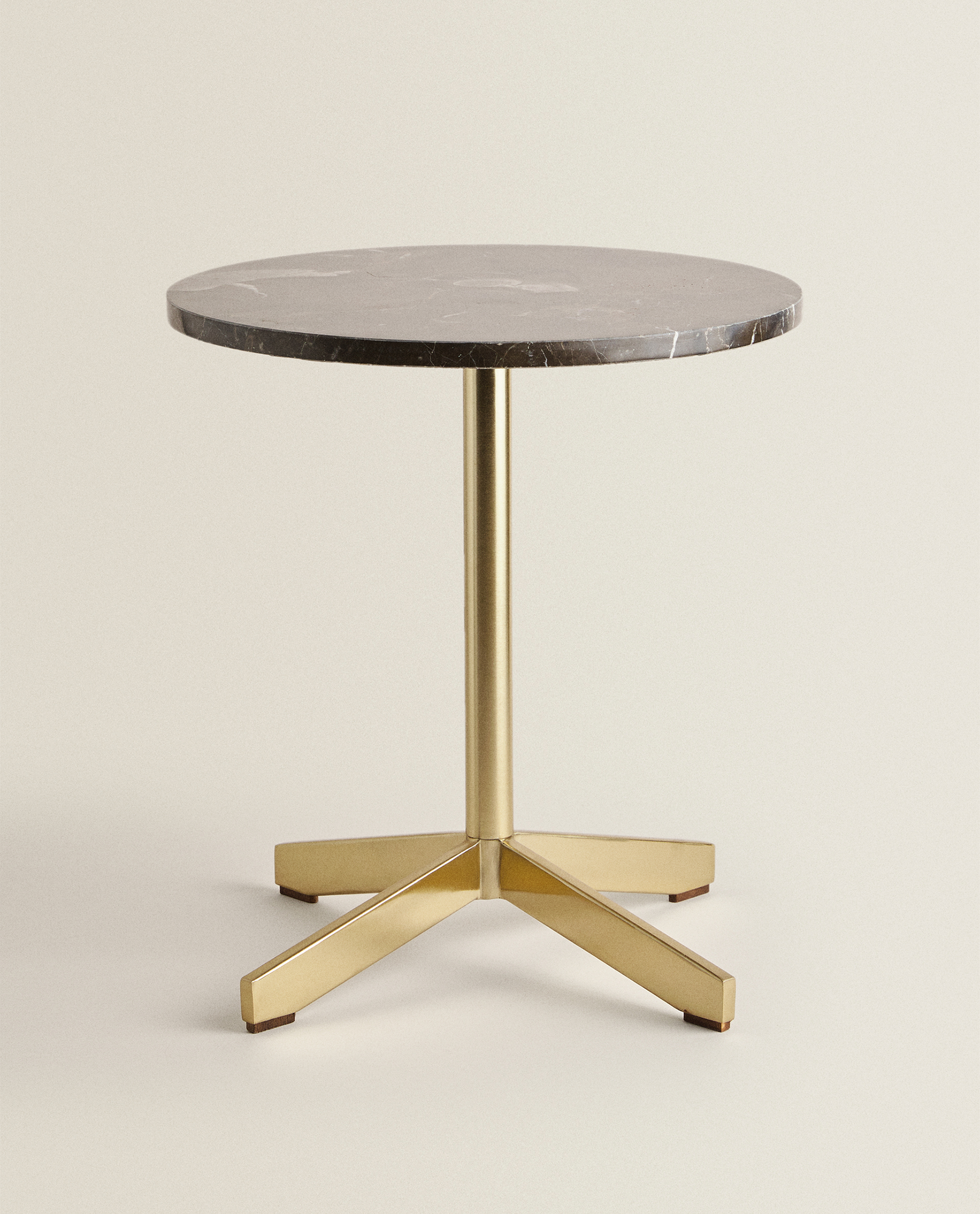 Mesa Redonda Marmol Muebles Salon Zara Home Peru