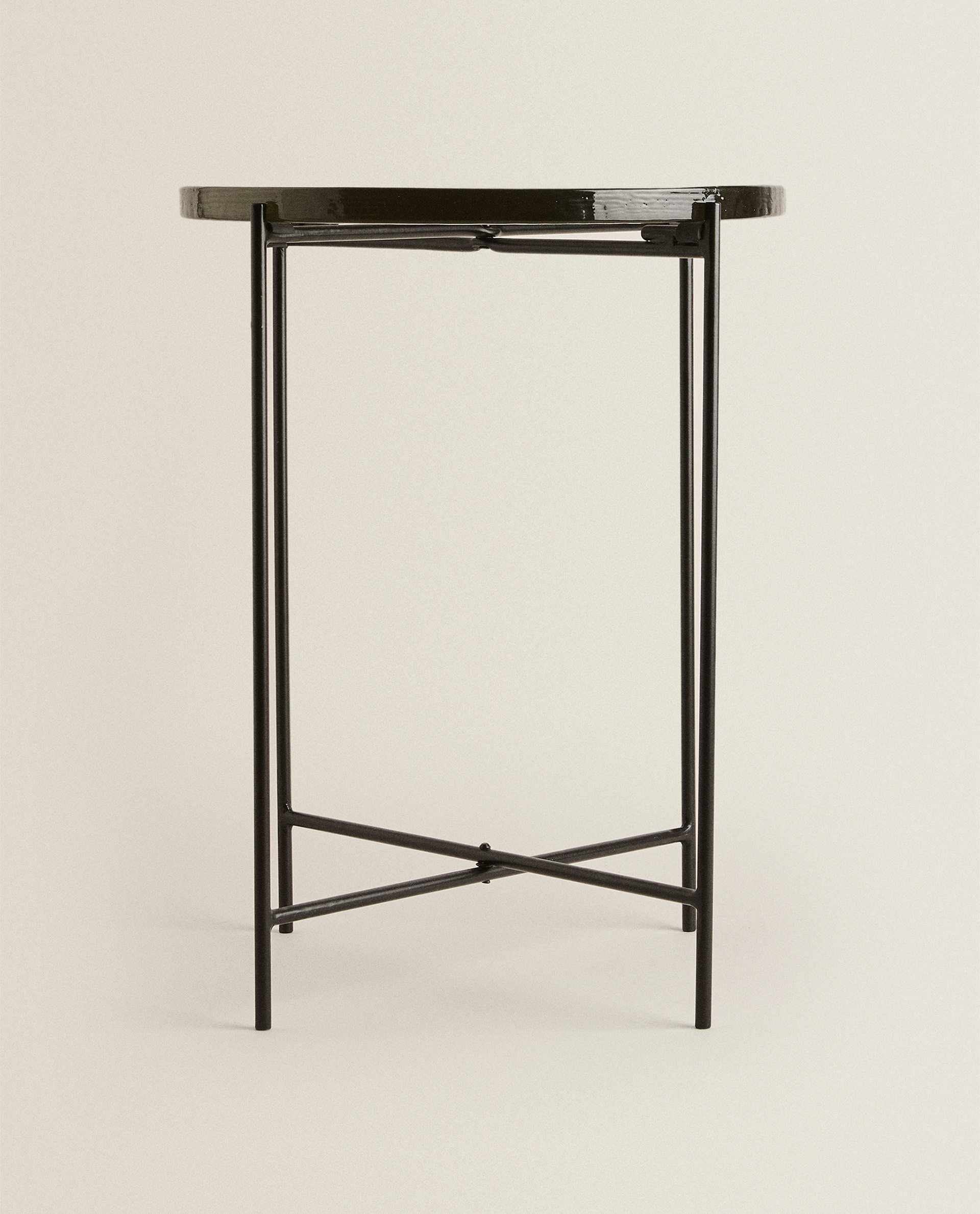 Small Glass Table Furniture Living Room Zara Home Brasil