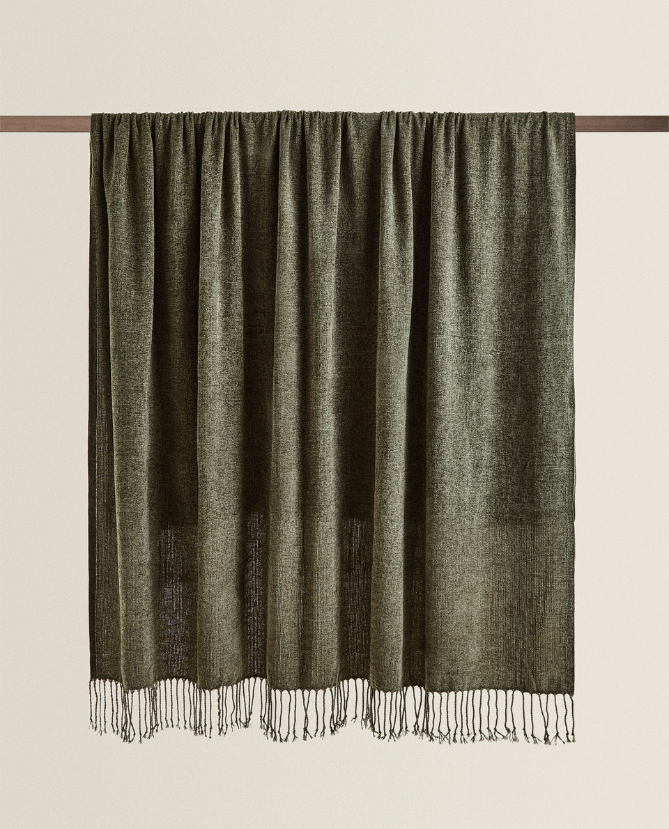 zara home baby blanket