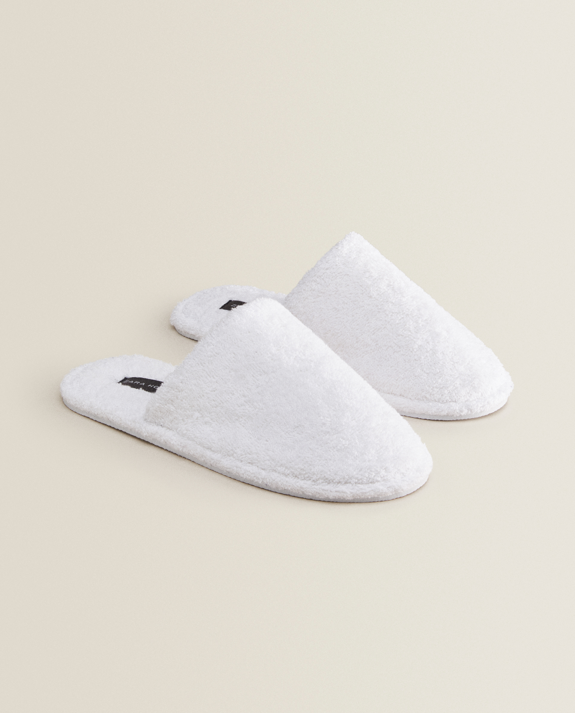 terry cloth slippers