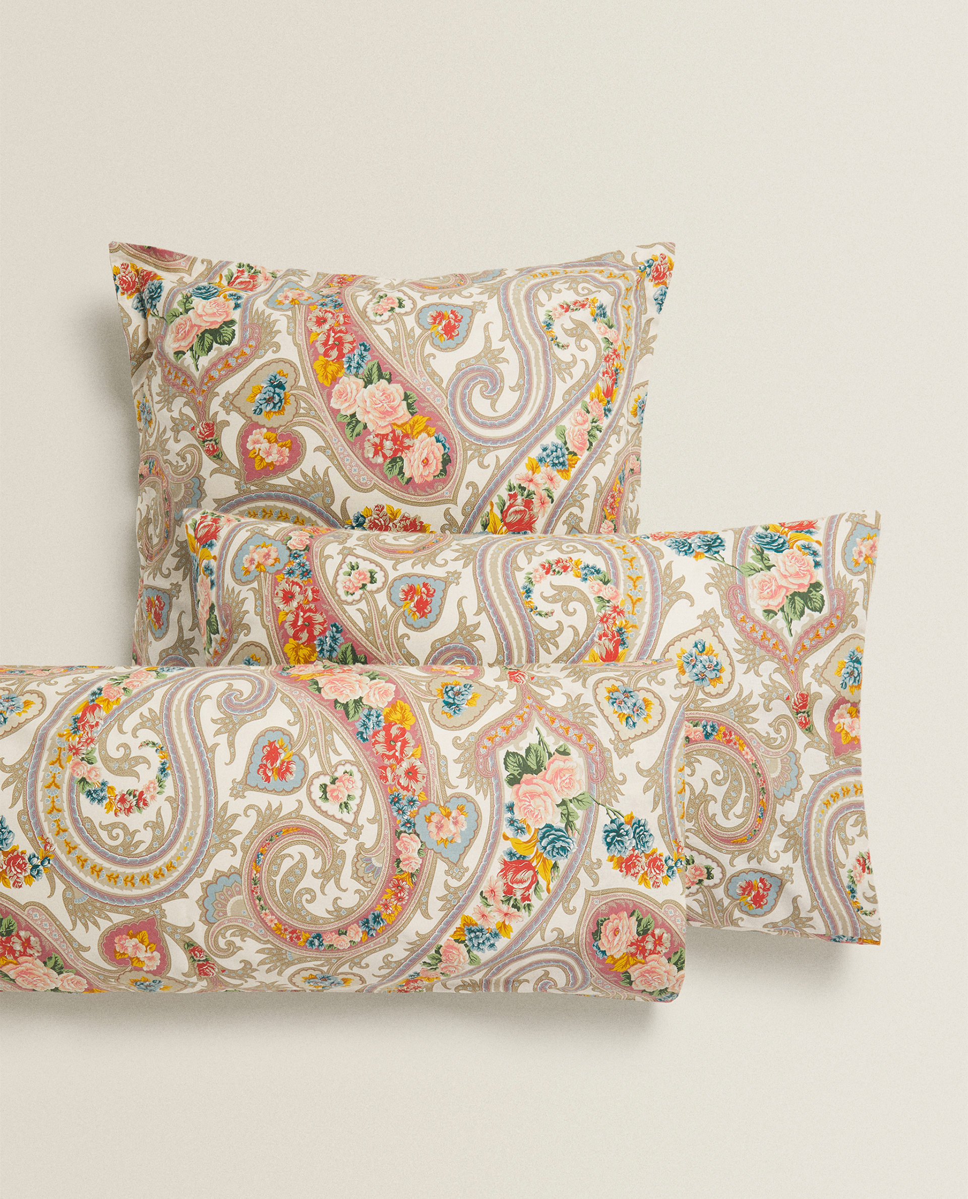 Paisley Floral Print Pillowcase Pillowcases Bed Linen