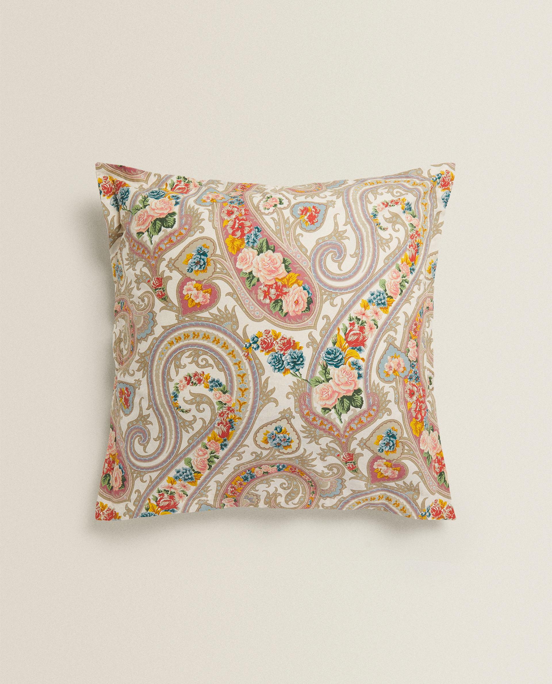 Paisley Floral Print Pillowcase Pillowcases Bed Linen