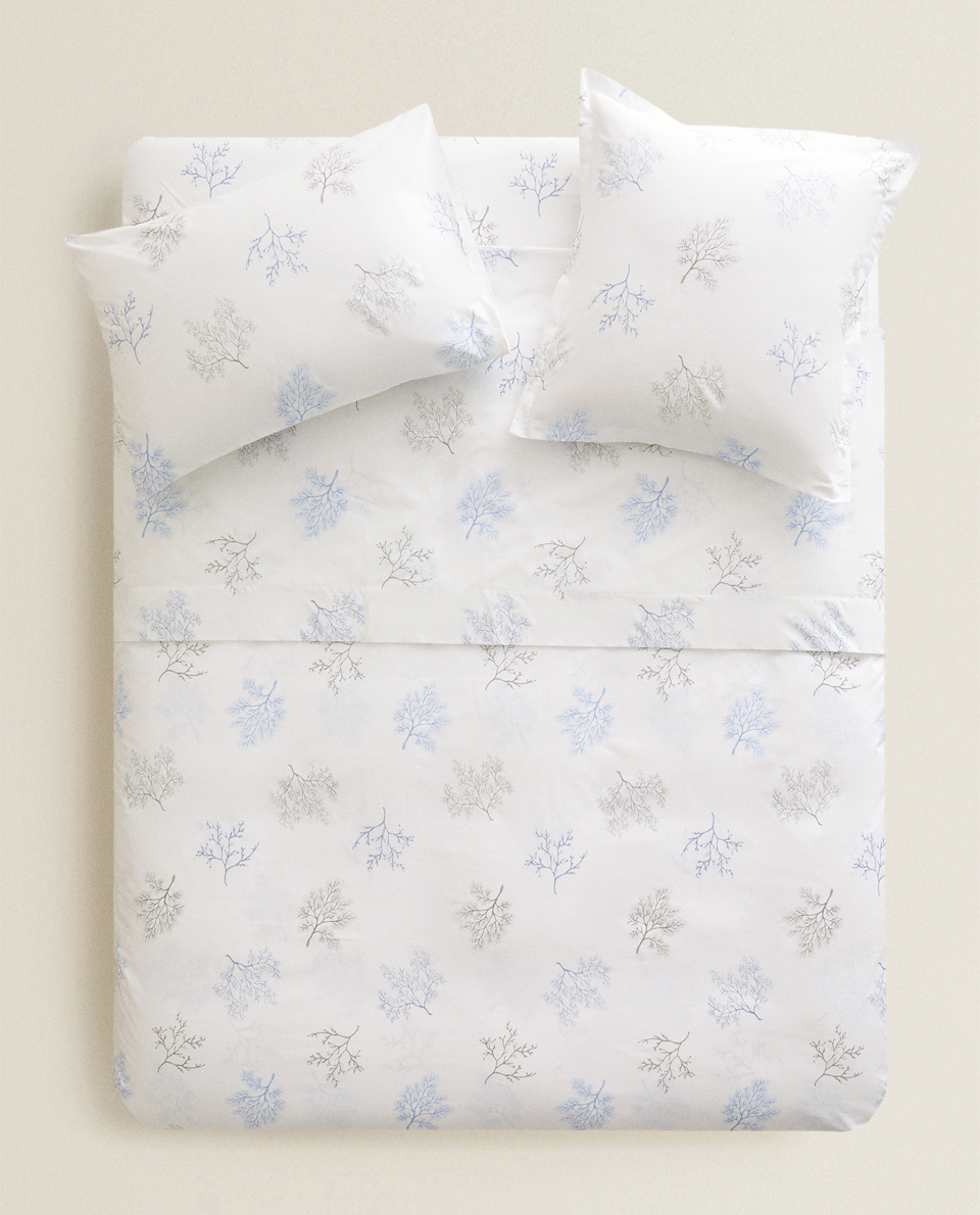 Coral Duvet Cover Duvet Covers Bed Linen Bedroom Zara Home