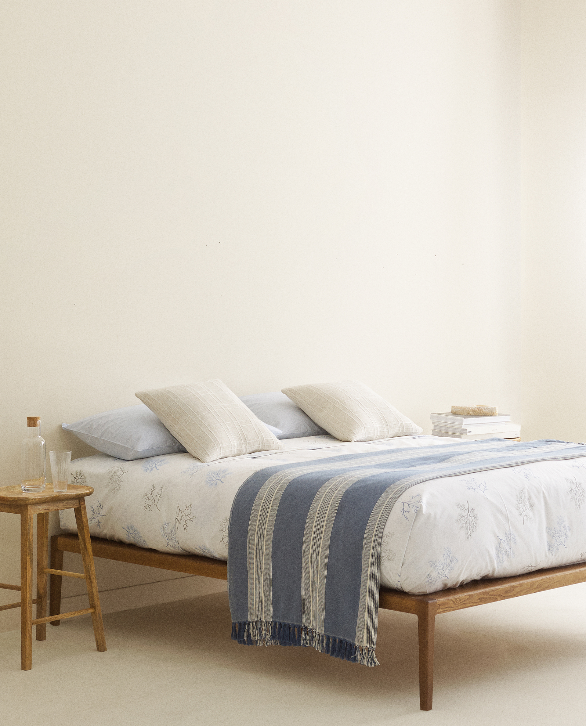 Coral Duvet Cover Pillowcases Bed Linen Bedroom Zara Home