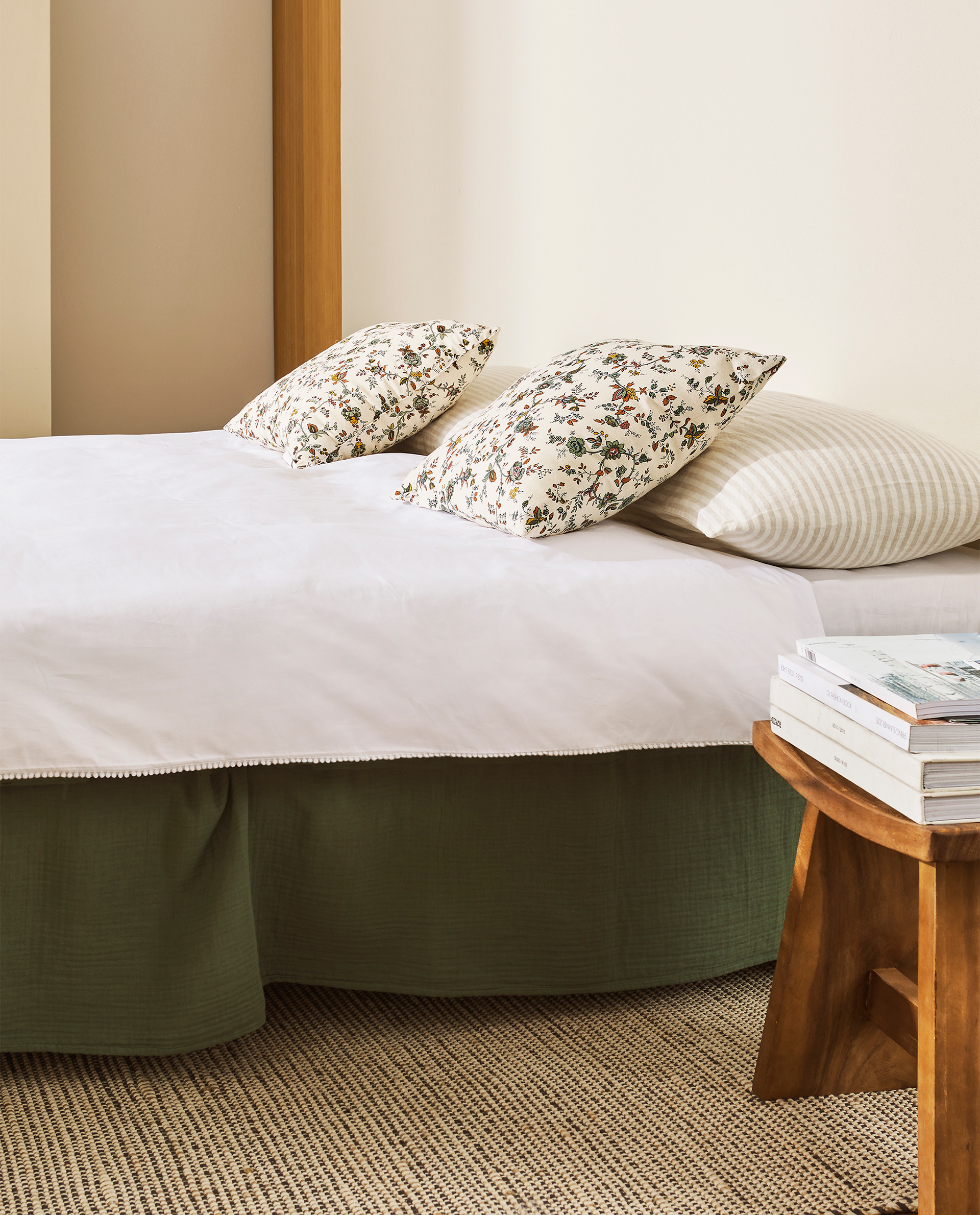 Mini Pompom Duvet Cover Flat Sheets Bed Linen Bedroom Zara