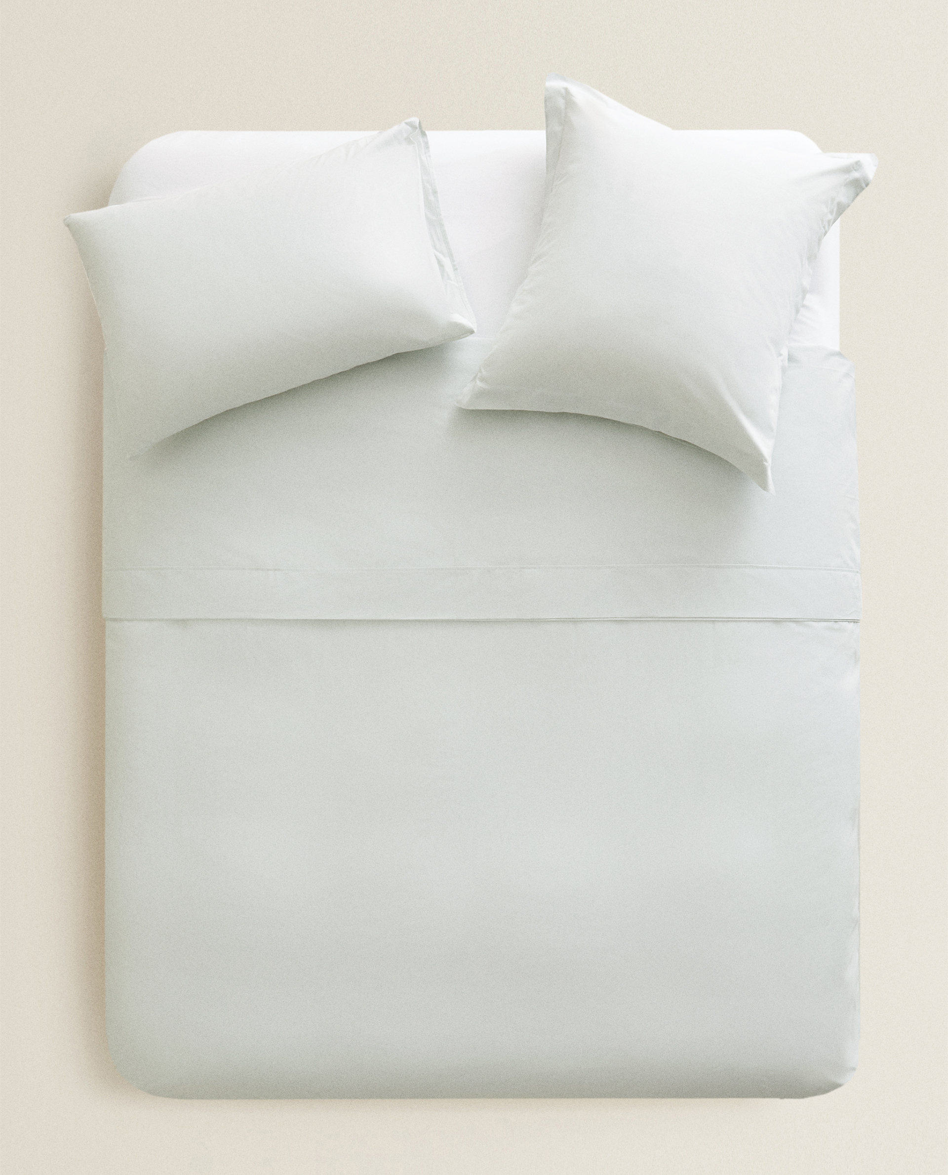 Cotton Percale Duvet Cover Fitted Sheets Bed Linen Bedroom